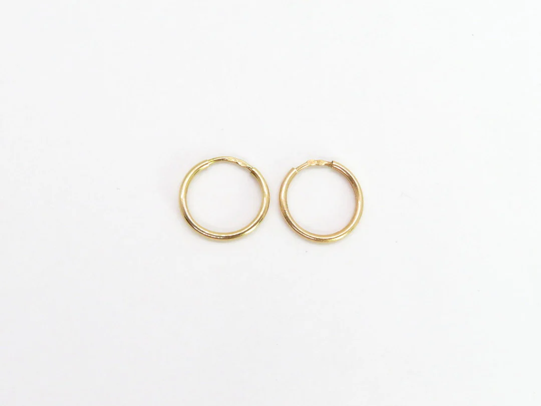 19.25k Yellow Gold Classic Light Sleepers - Image 3