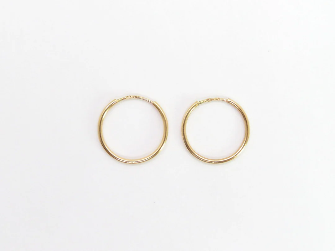 19.25k Yellow Gold Classic Light Sleepers - Image 6