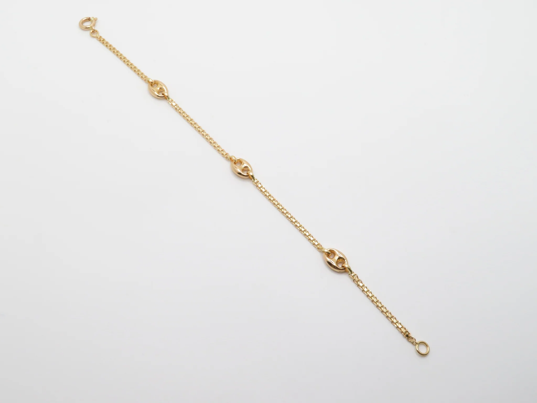 19.25k Coffee Bean & Bizmark Bracelet - Image 3
