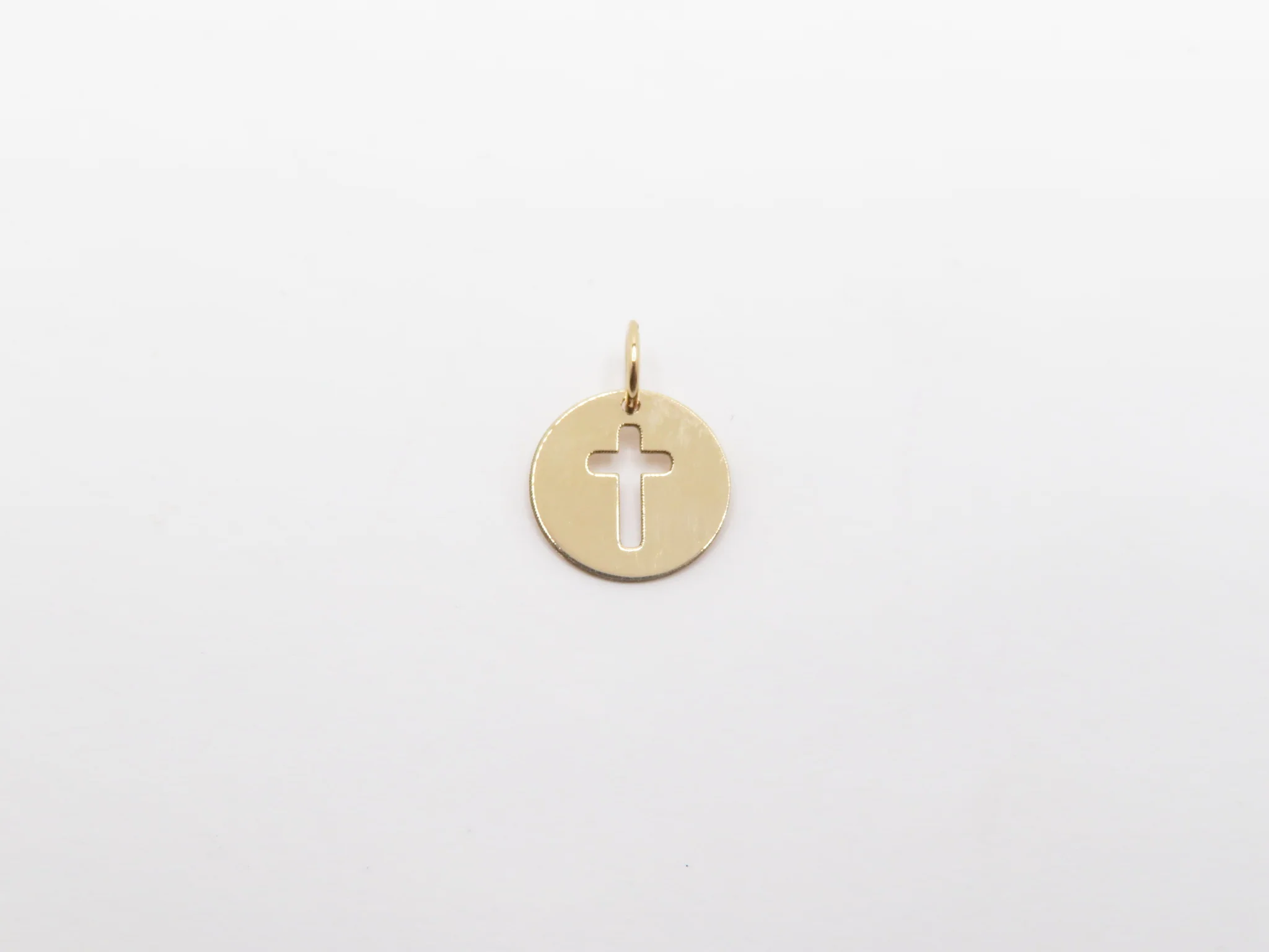 19.25k Yellow Gold Mini Cutout Tag - Image 5