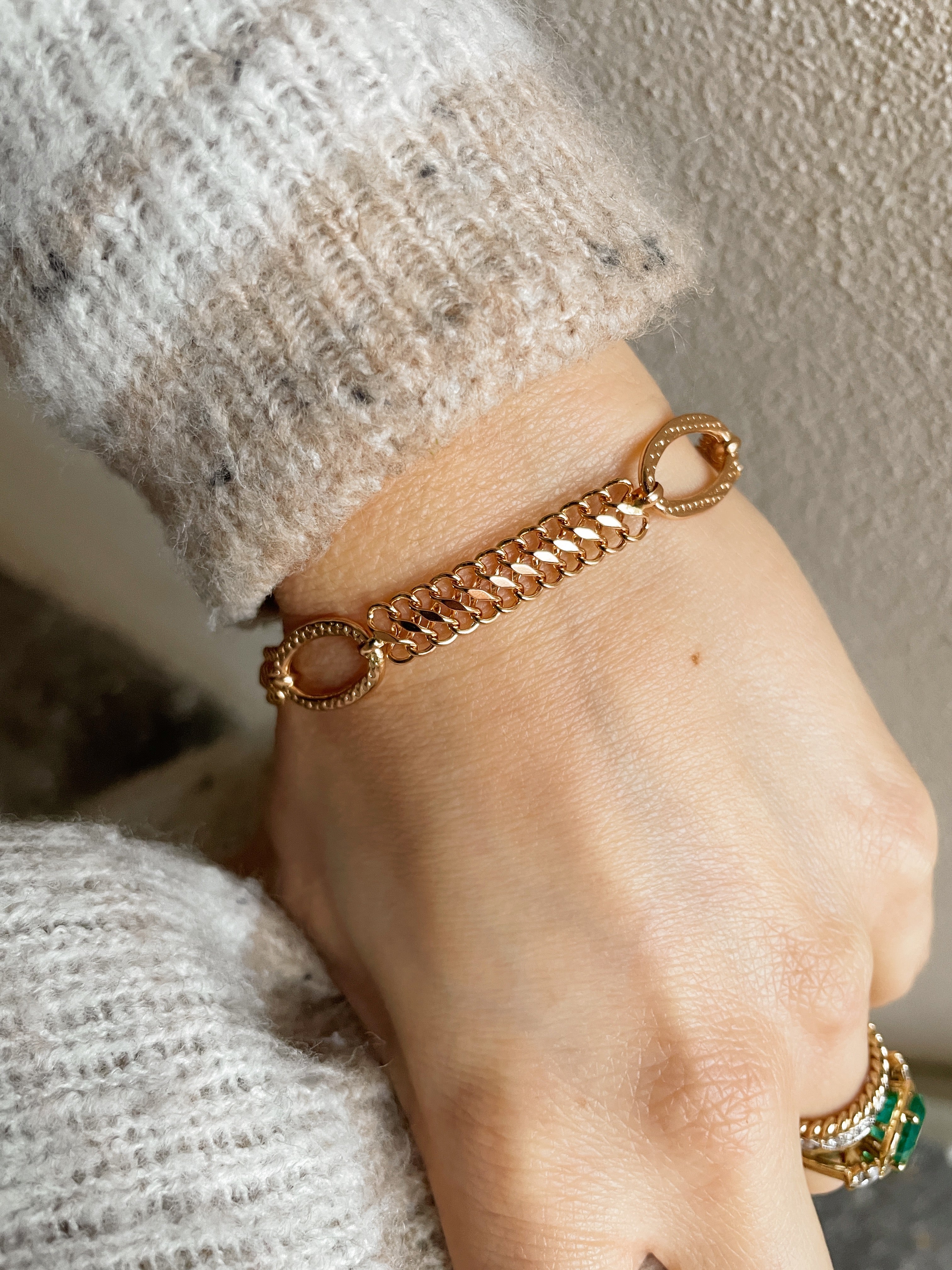 19.25k Yellow Gold Saduza Bracelet - Image 4