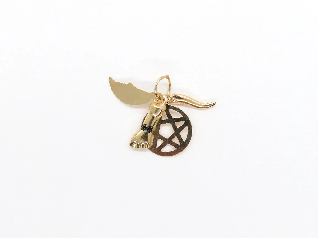 19.25k Yellow Gold Figas Charm Set - Image 5