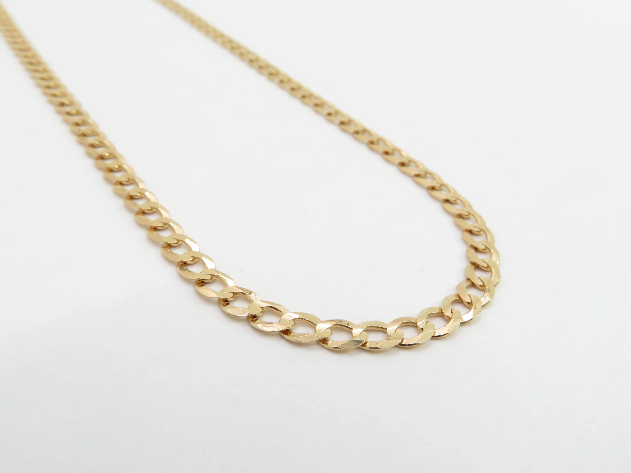 19.25k Yellow Gold Cuban Necklace - Image 5