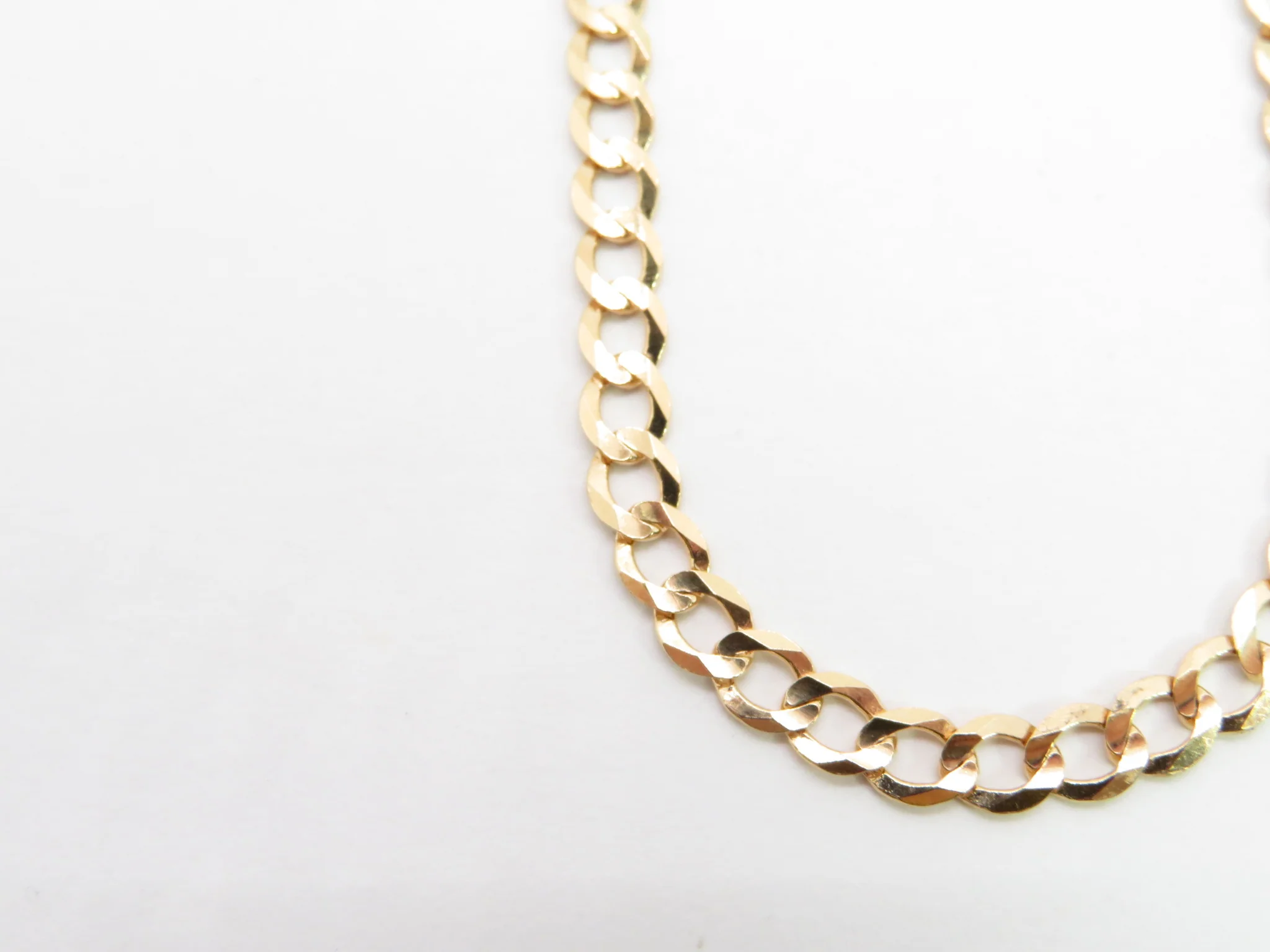 19.25k Yellow Gold Cuban Necklace - Image 8