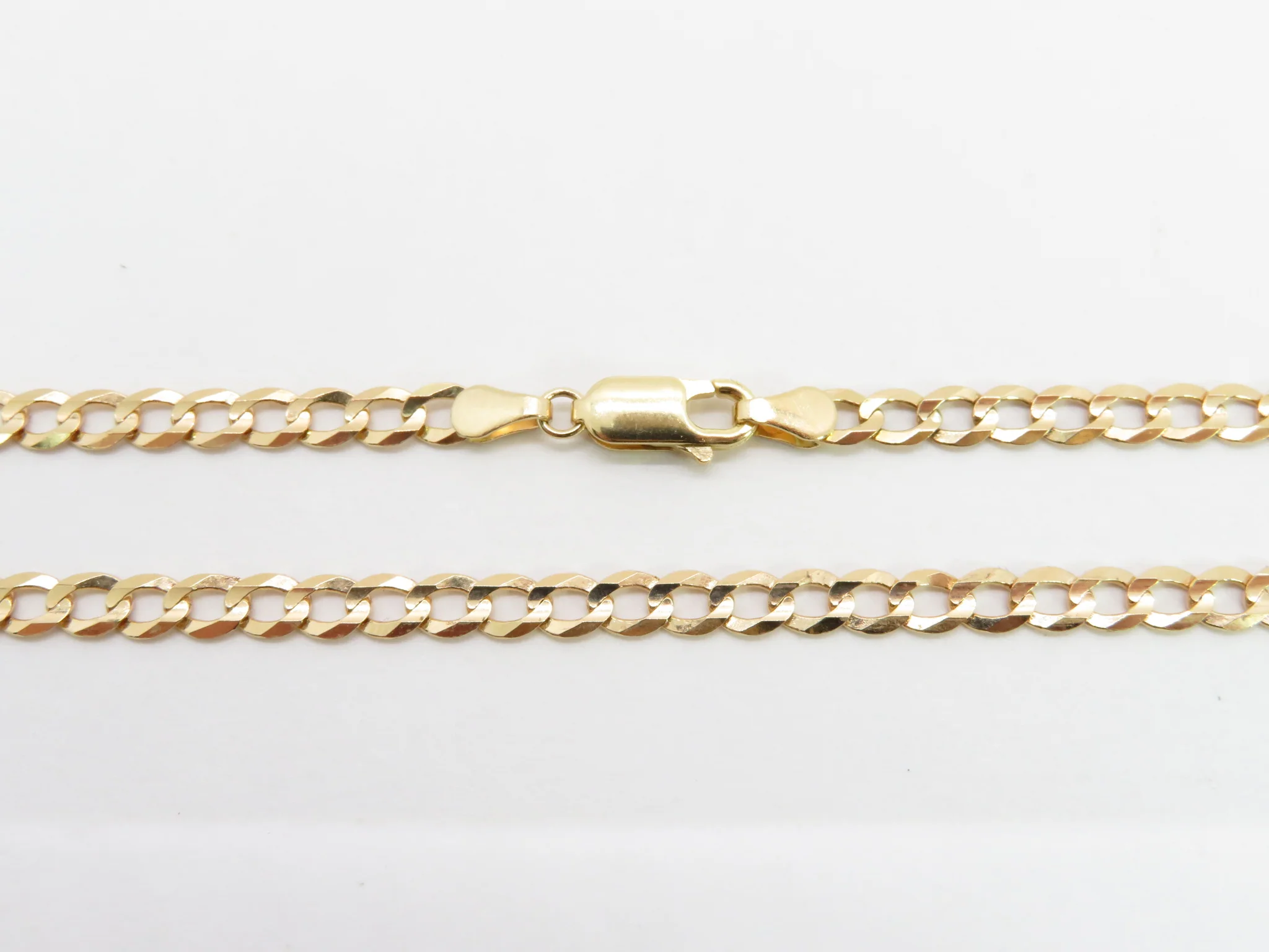 19.25k Yellow Gold Cuban Necklace - Image 9