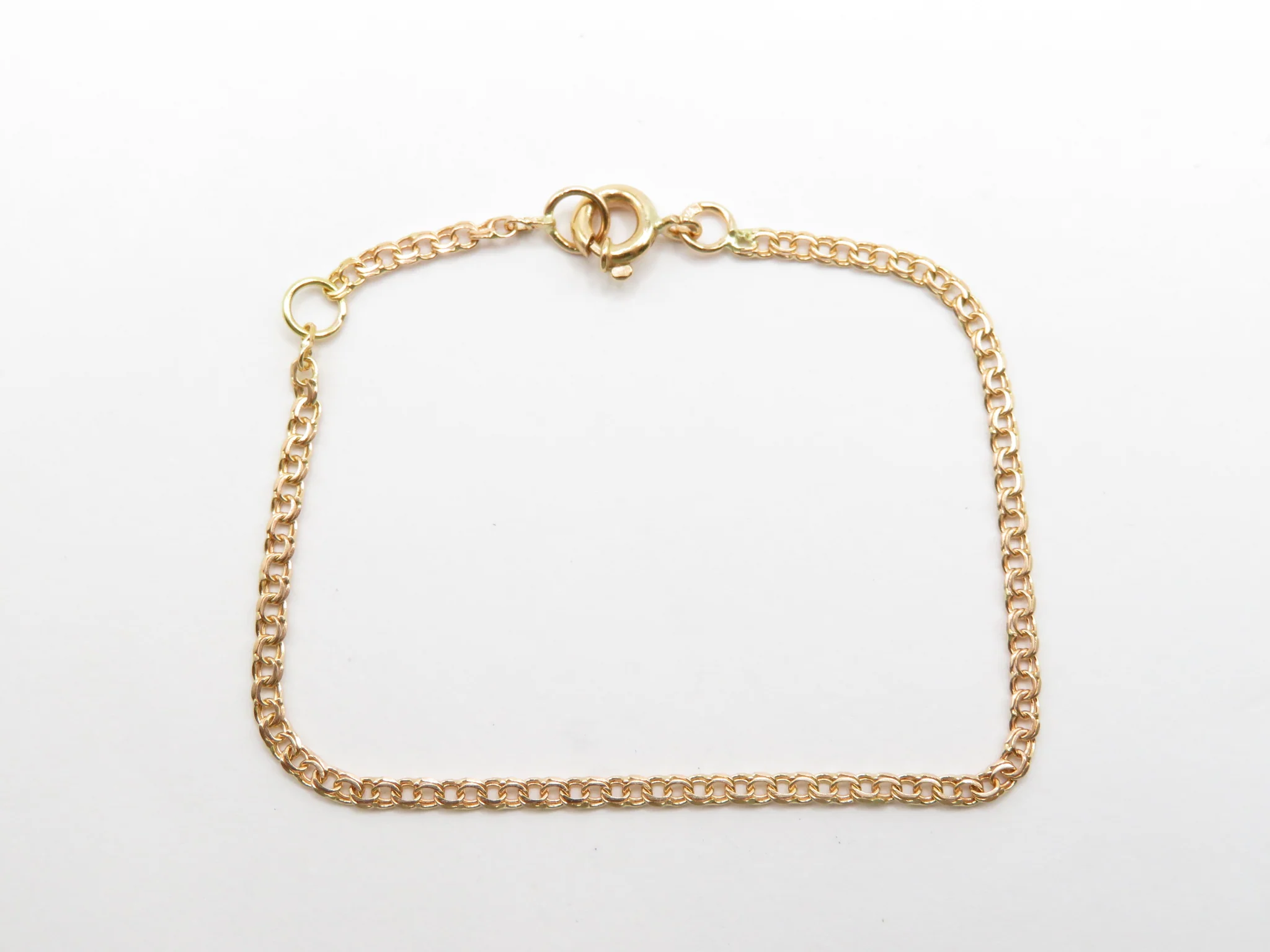 19.25k Yellow Gold Frizo Children's Bracelet - Image 11