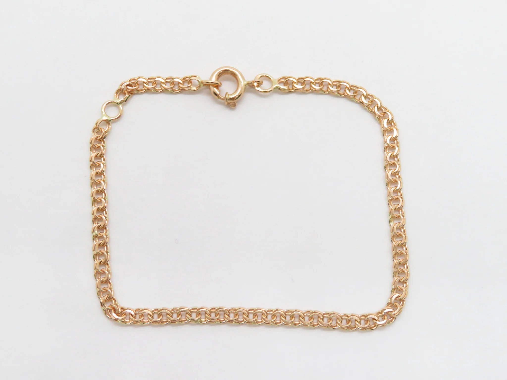 19.25k Yellow Gold Frizo Children's Bracelet - Image 12