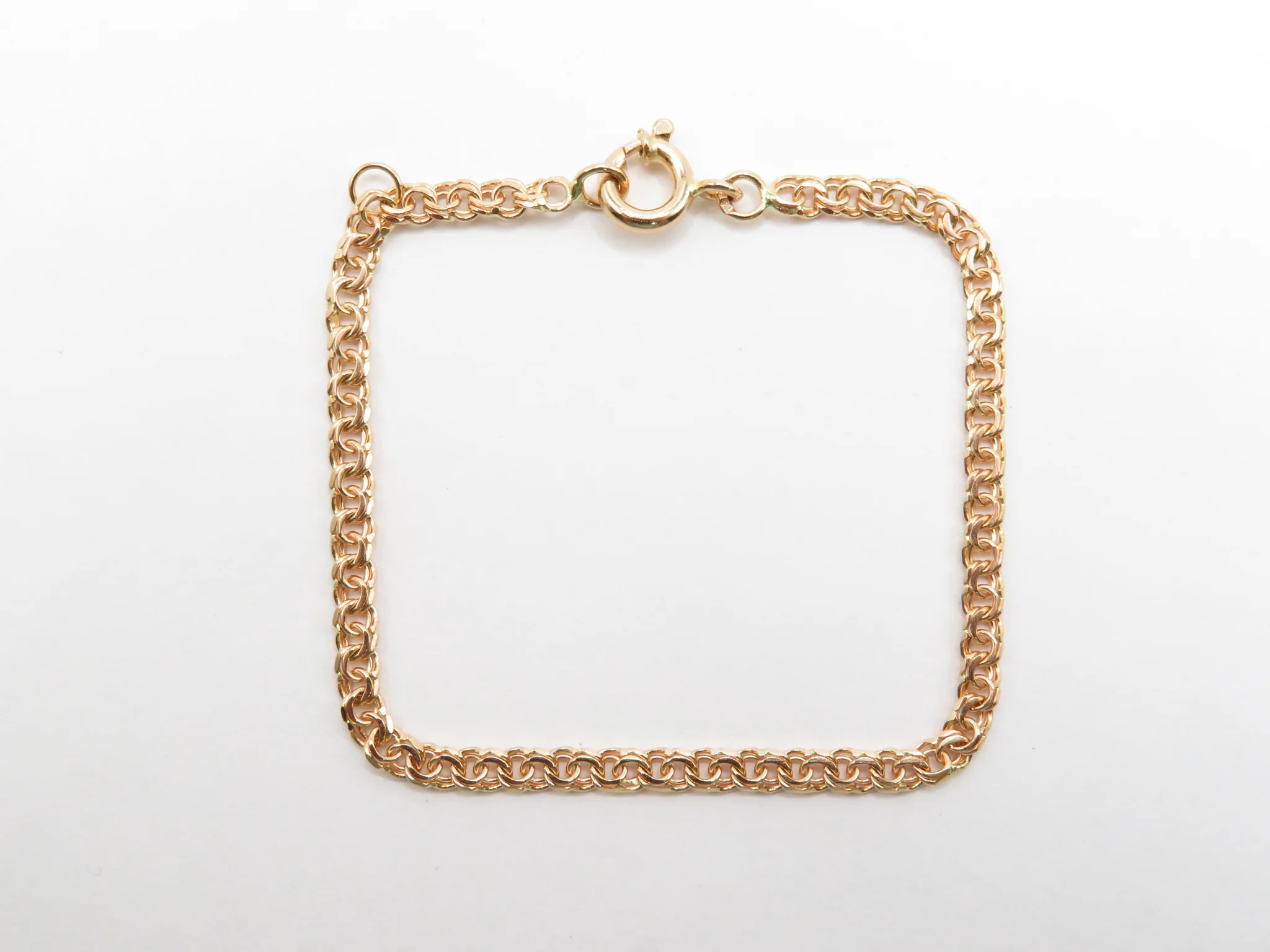 19.25k Yellow Gold Frizo Children's Bracelet - Image 13