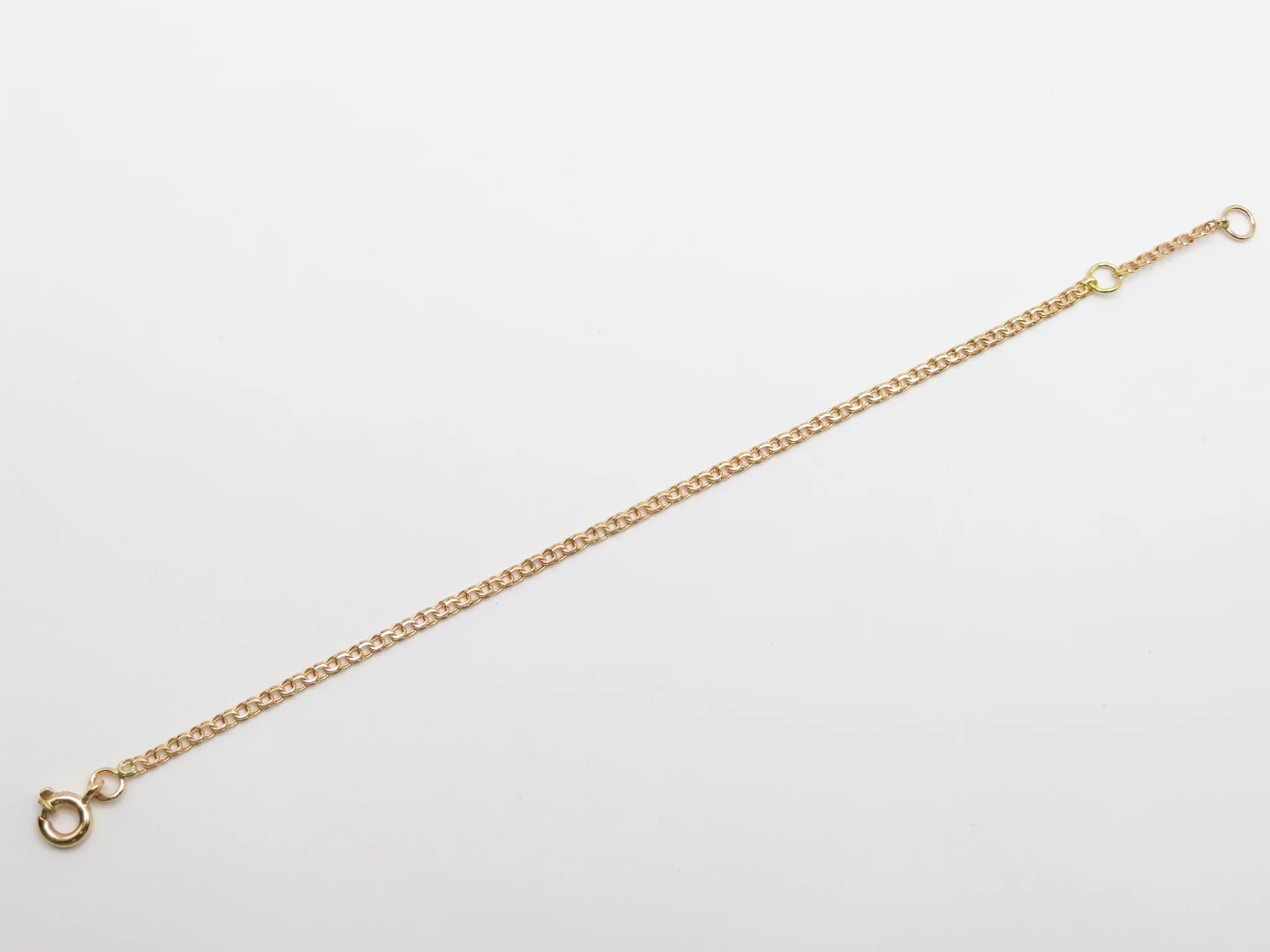 19.25k Yellow Gold Frizo Children's Bracelet - Image 5