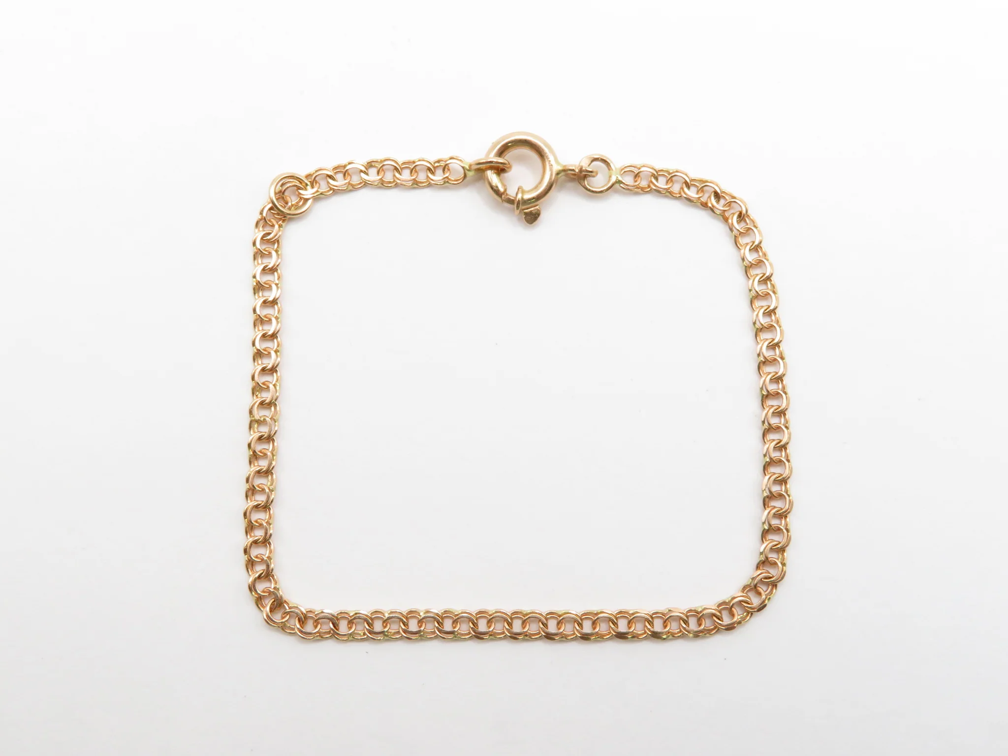 19.25k Yellow Gold Frizo Children's Bracelet - Image 6