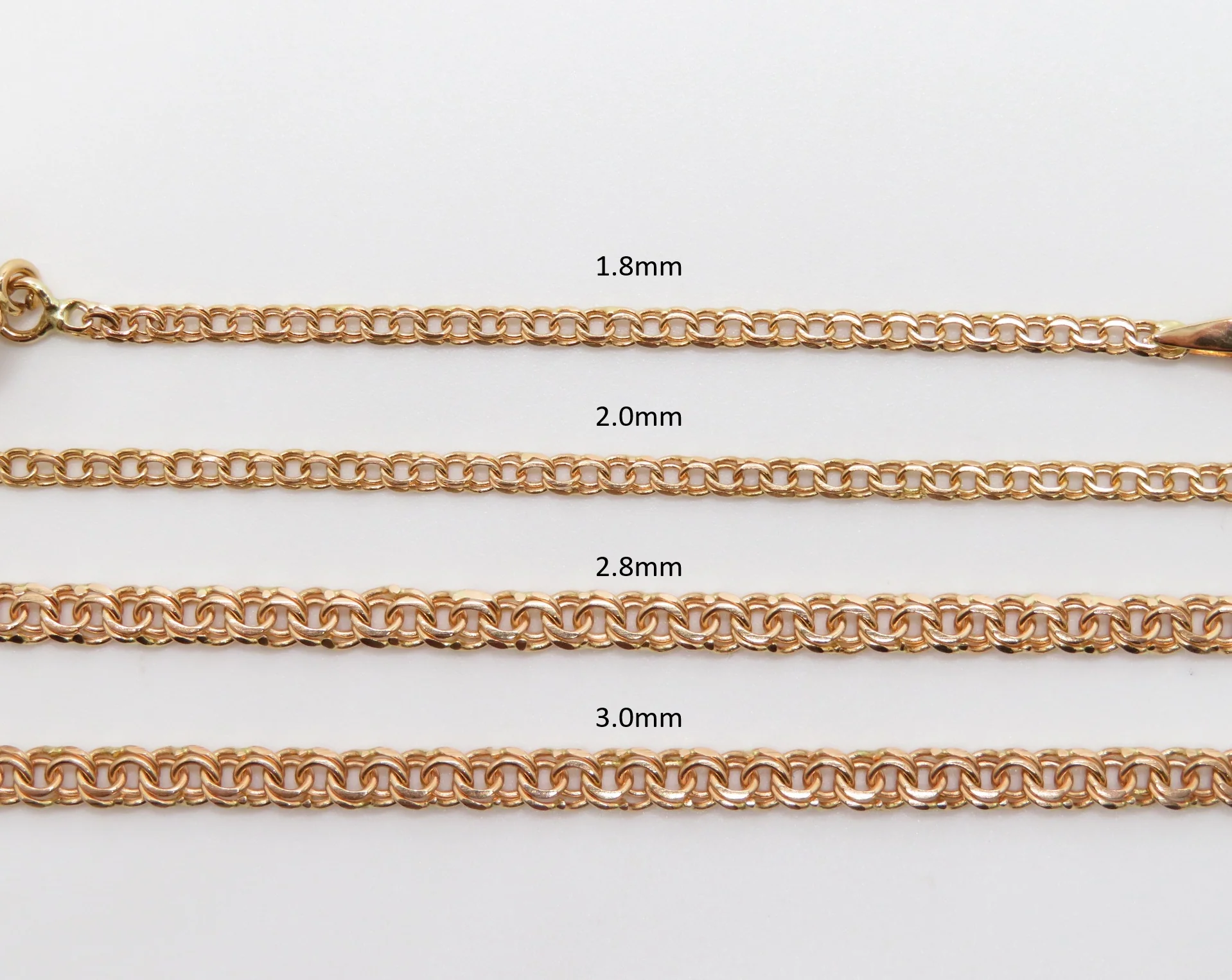 19.25k Yellow Gold Frizo Children's Bracelet - Image 9