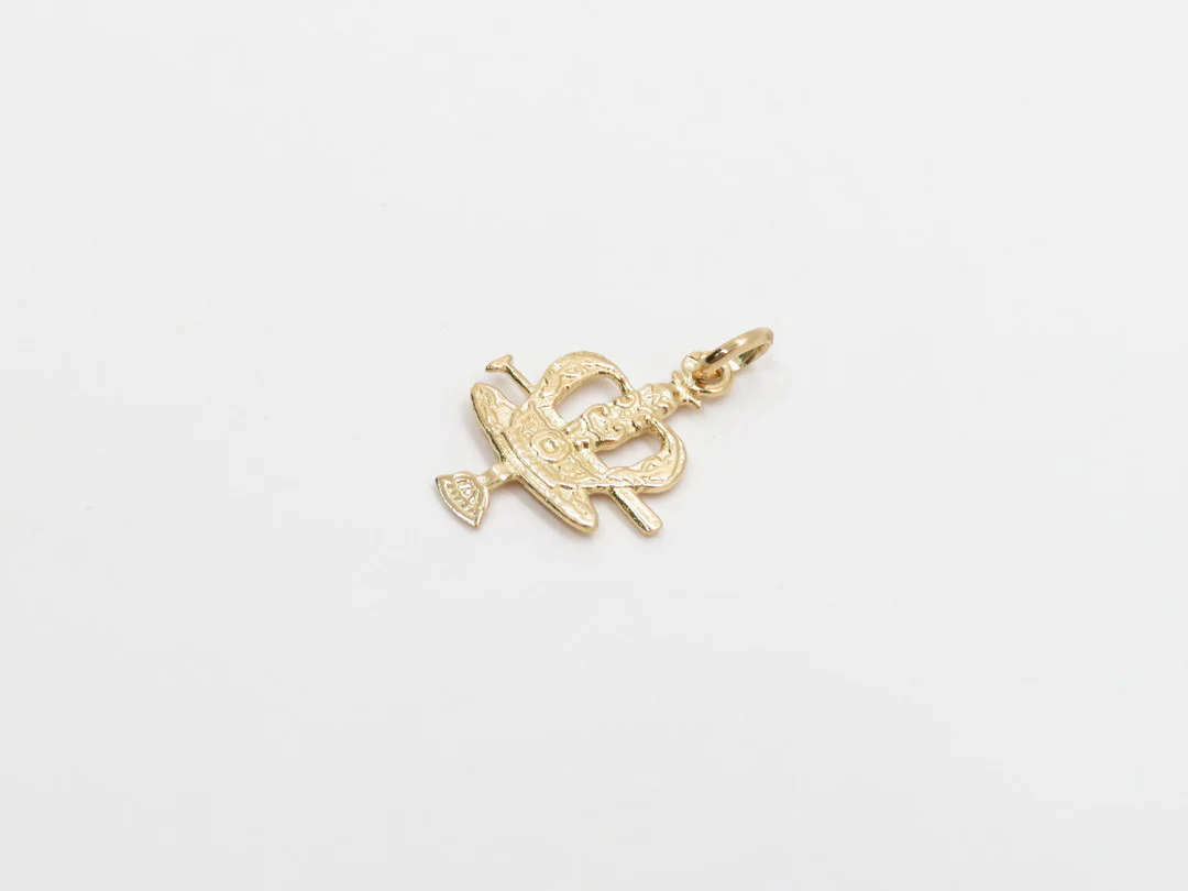 19.25k Holy Spirit Crown Pendant - Image 3