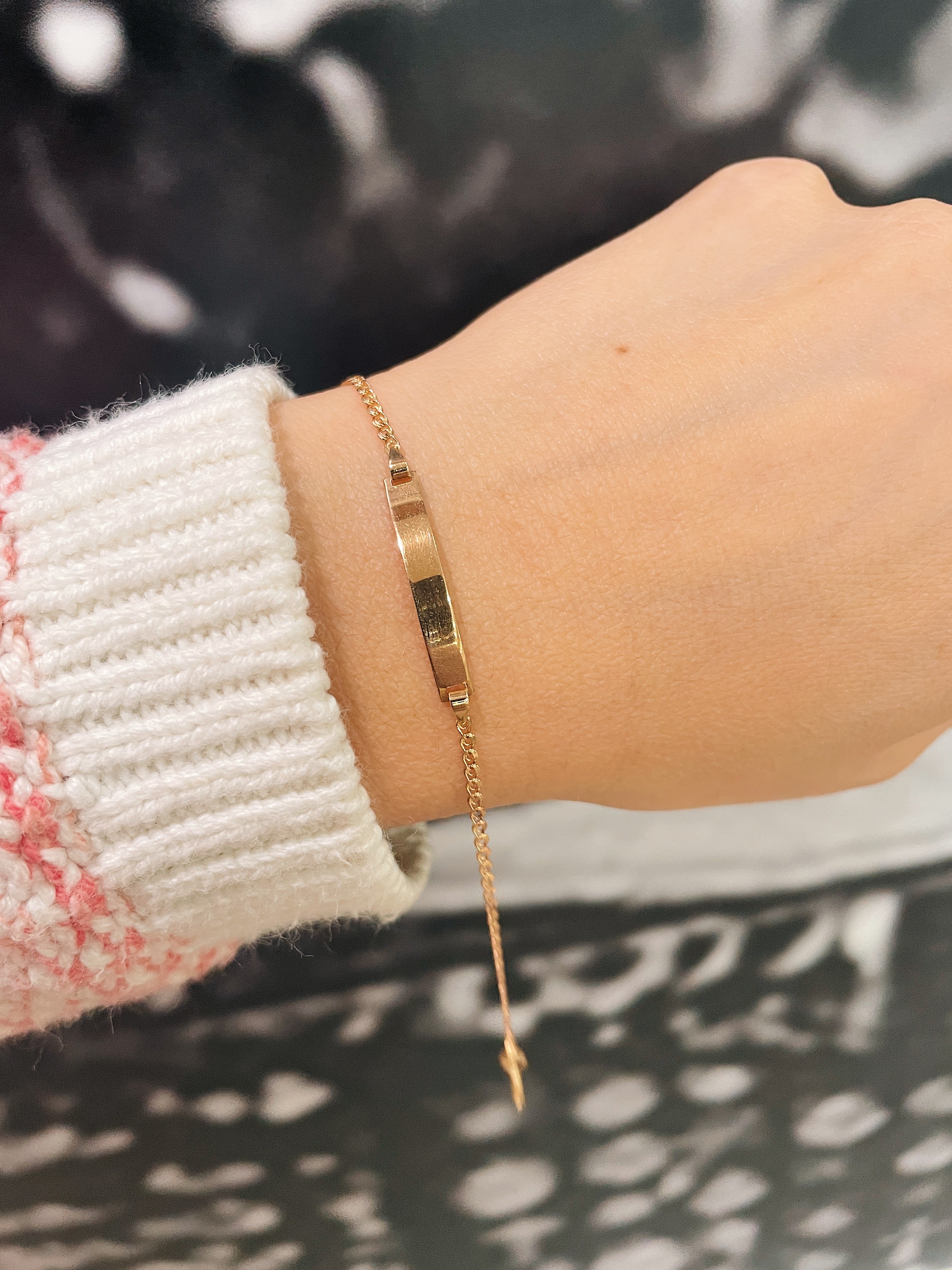 19.25k Yellow Gold Light Frizo Bracelet - Image 2