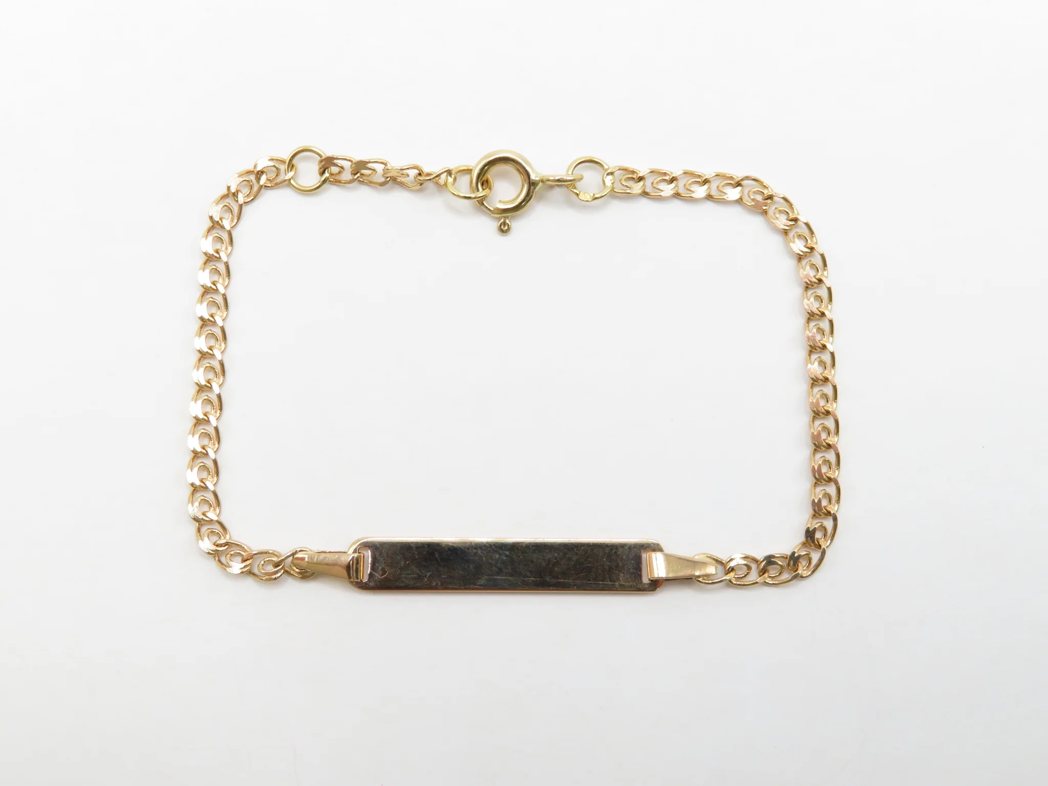 19.25k Yellow Gold Light Frizo Bracelet - Image 6