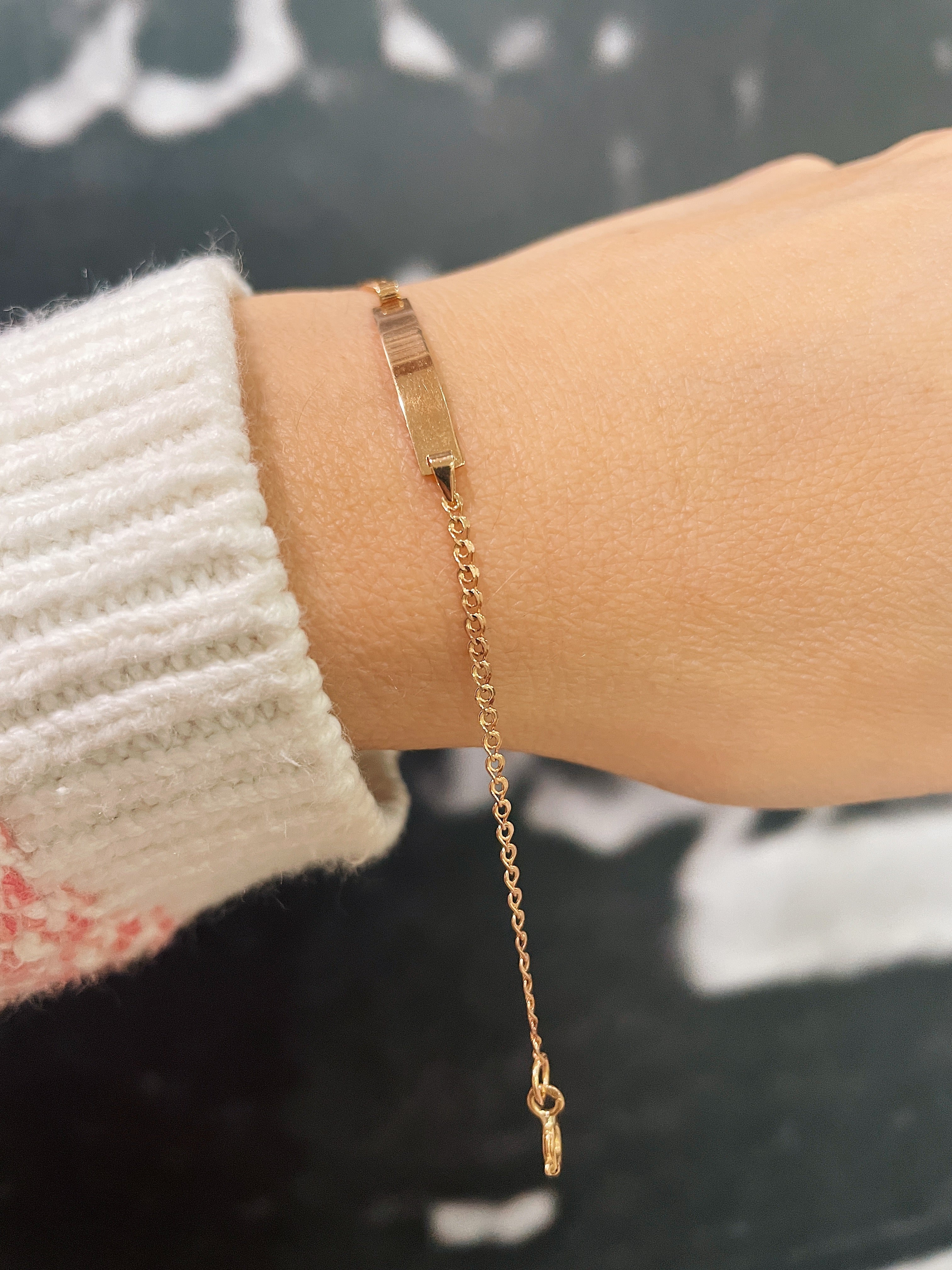 19.25k Yellow Gold Light Frizo Bracelet - Image 7