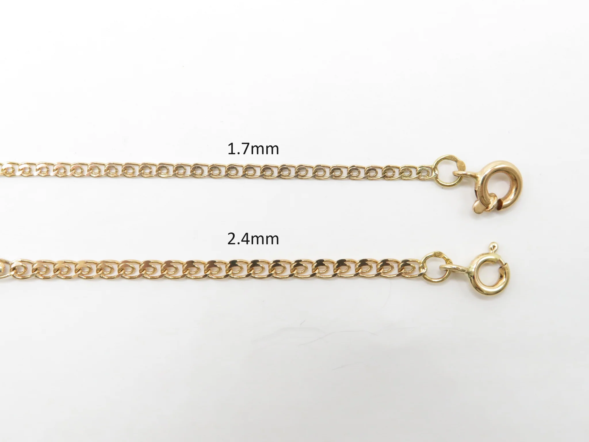 19.25k Yellow Gold Light Frizo Bracelet - Image 8
