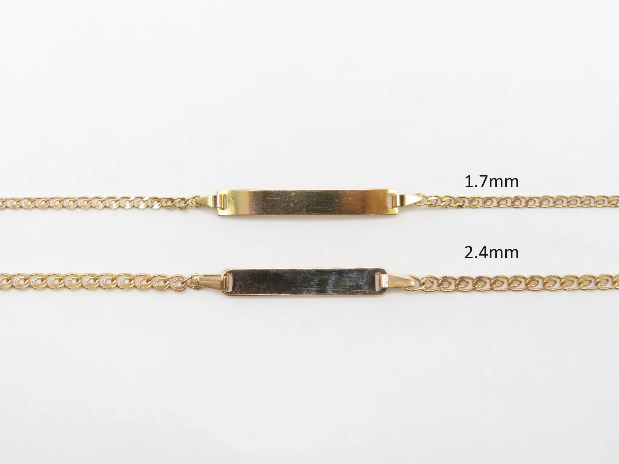 19.25k Yellow Gold Light Frizo Bracelet - Image 9