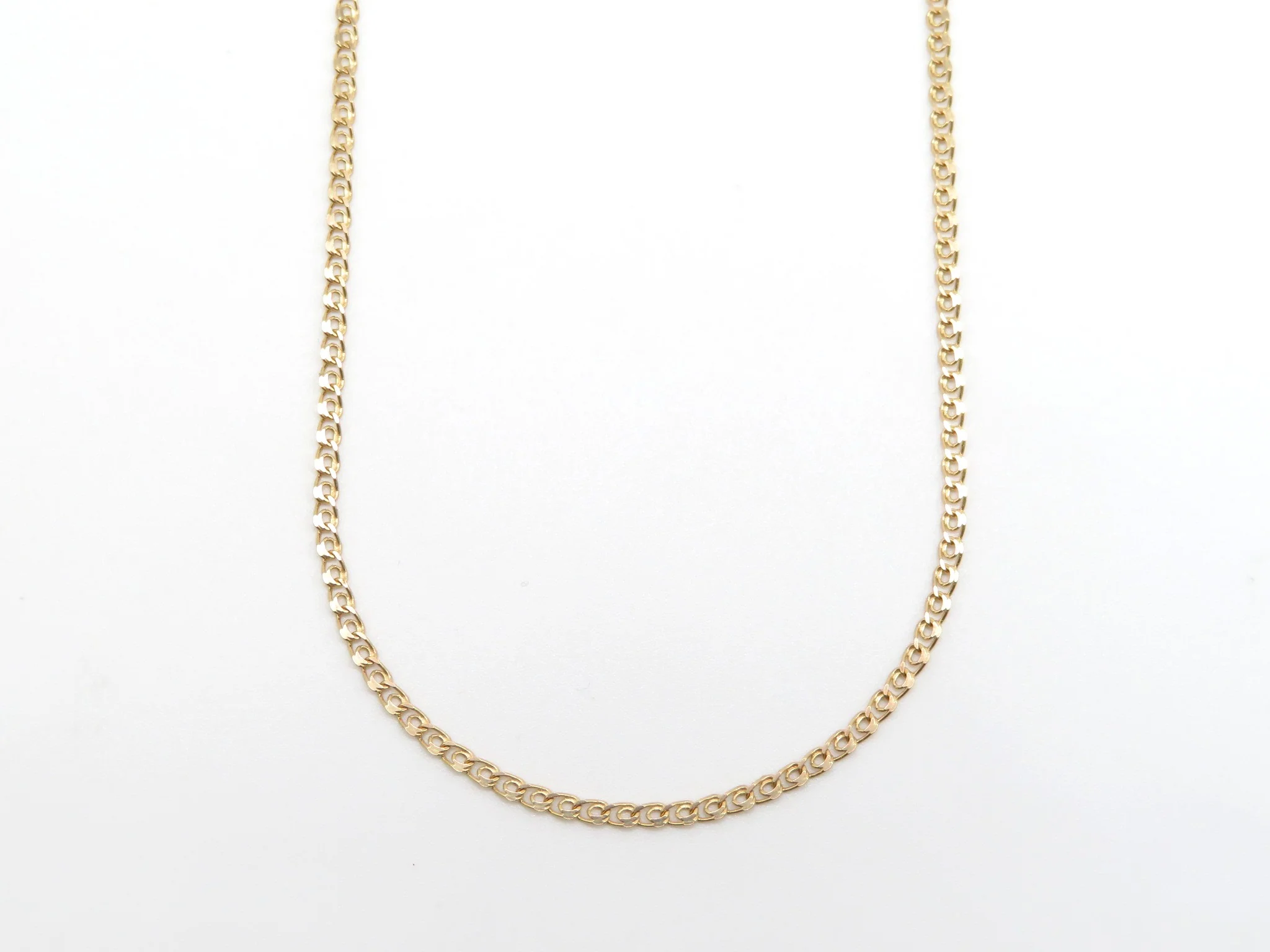 19.25k Yellow Gold Light Frizo Chain - Image 3