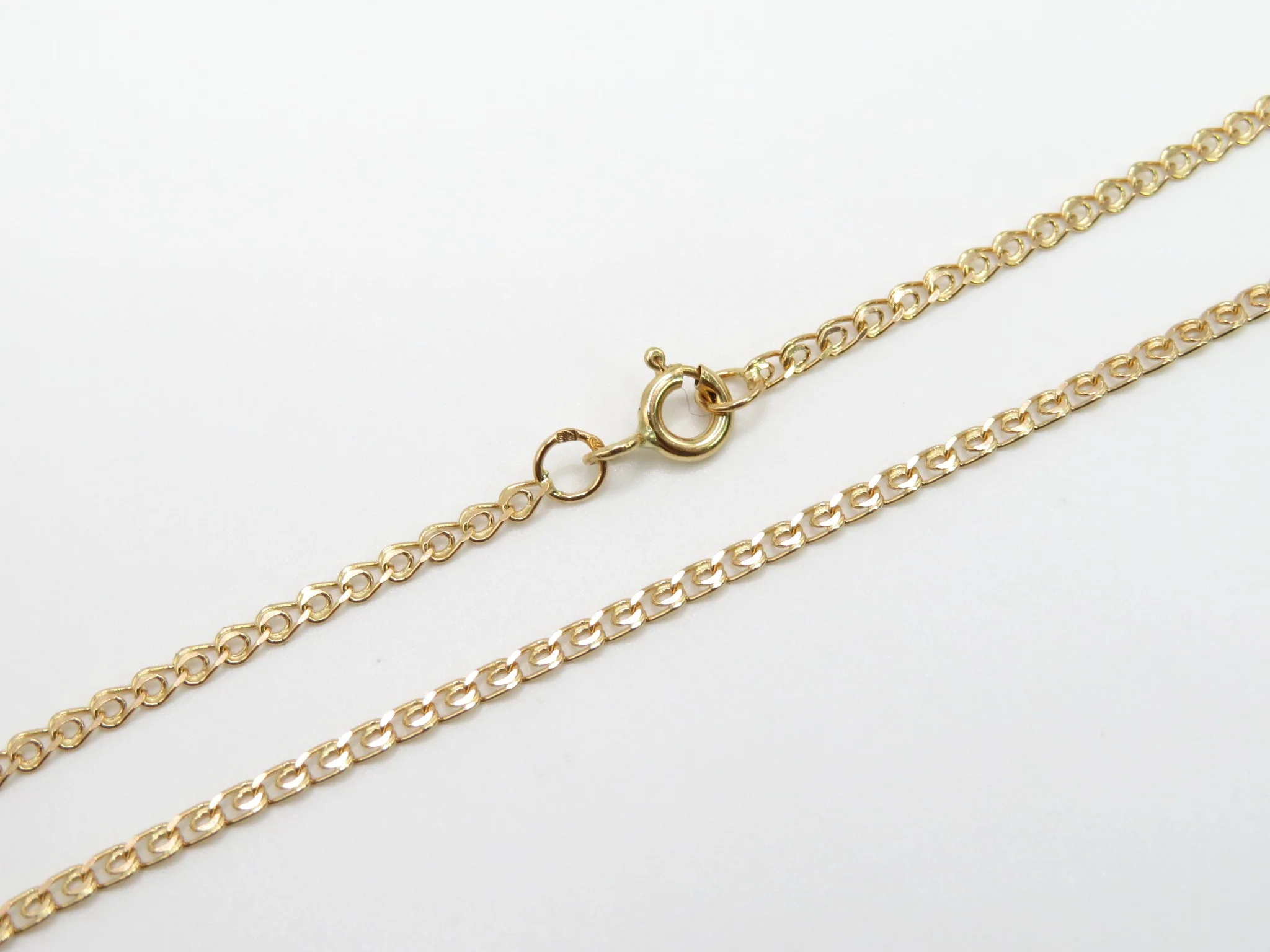 19.25k Yellow Gold Light Frizo Chain - Image 8