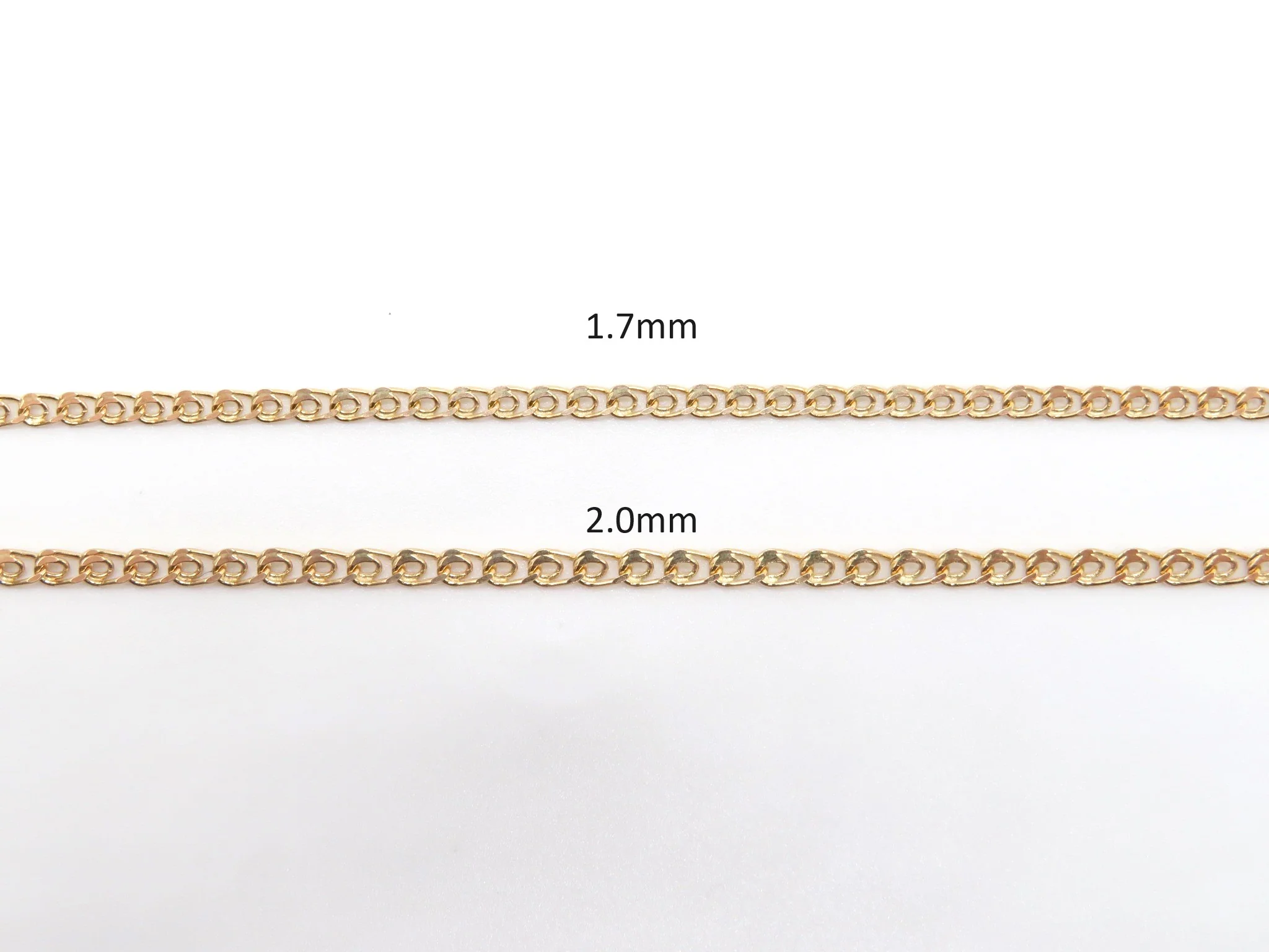 19.25k Yellow Gold Light Frizo Chain - Image 9