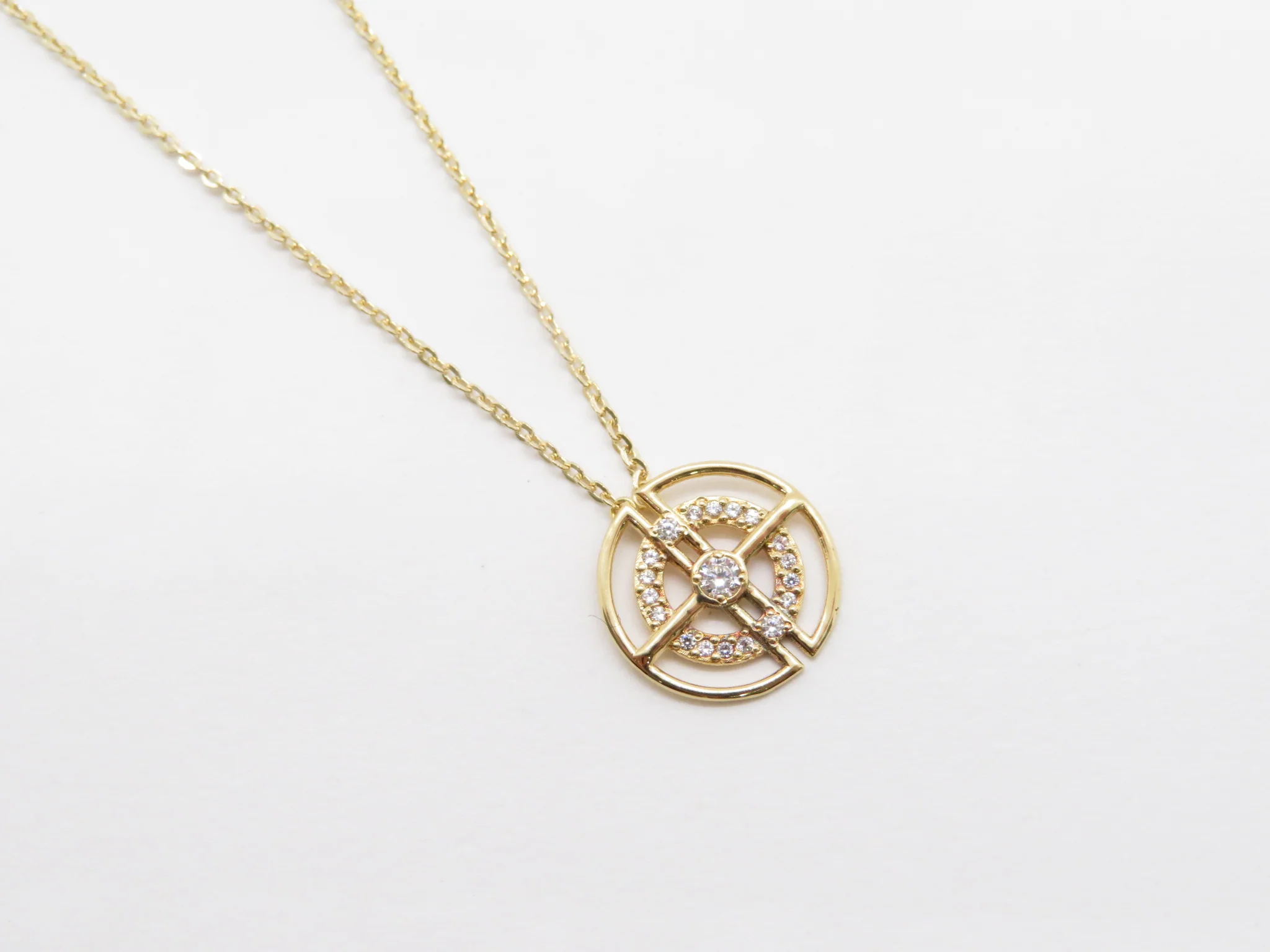 19.25k Yellow Gold Meridian Necklace - Image 2