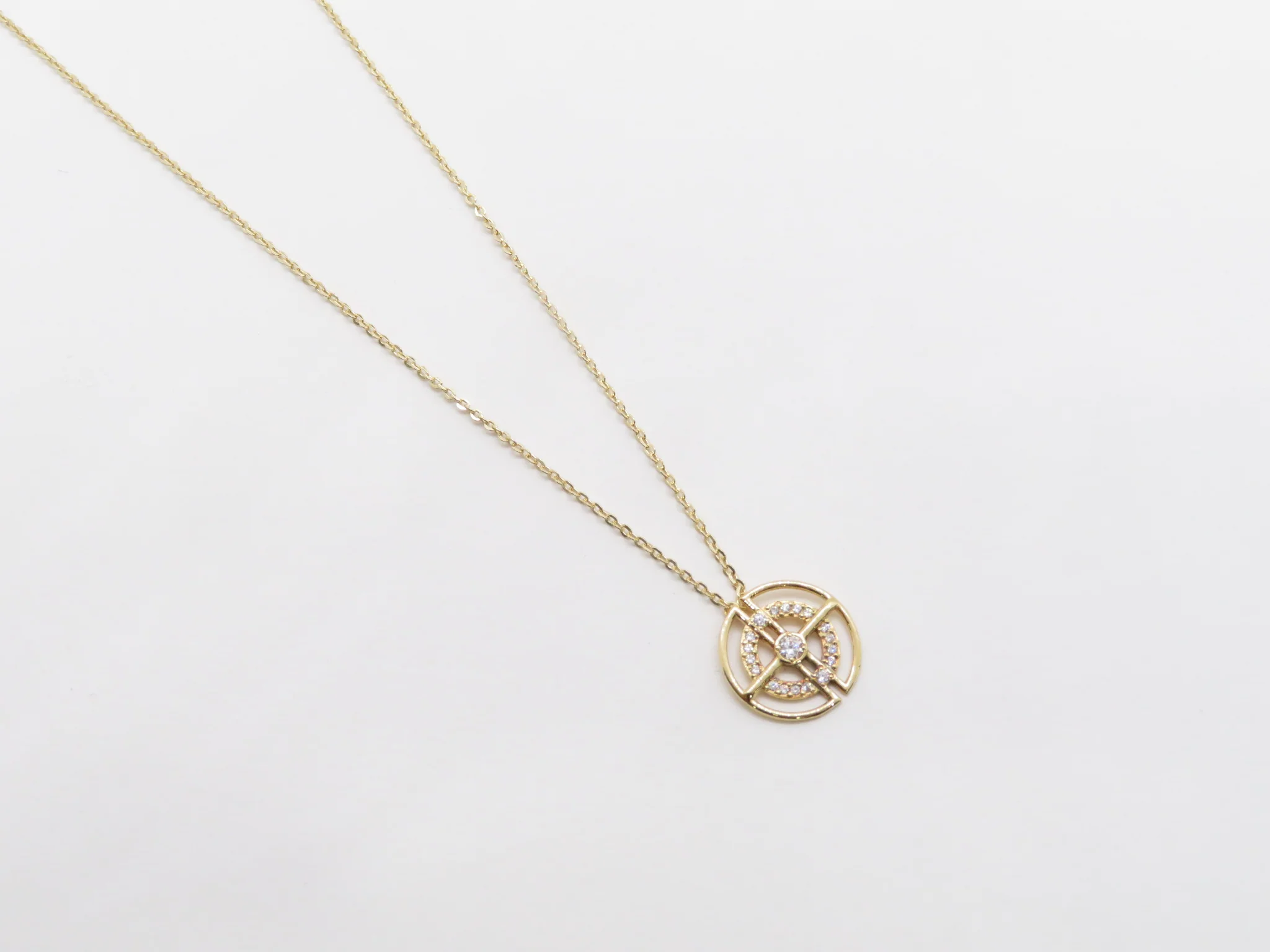 19.25k Yellow Gold Meridian Necklace - Image 3