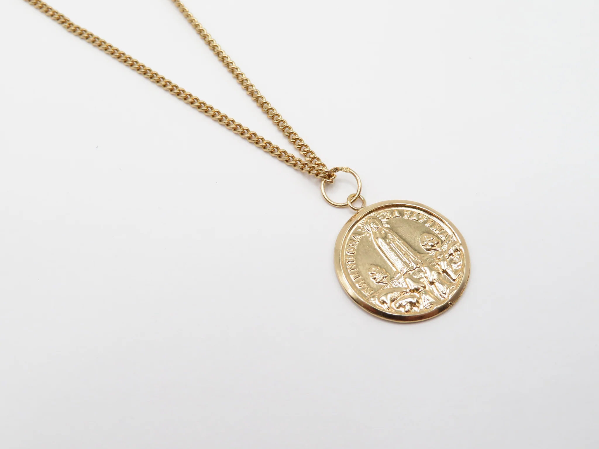 19.25k N.S de Fatima Medallion - Image 6