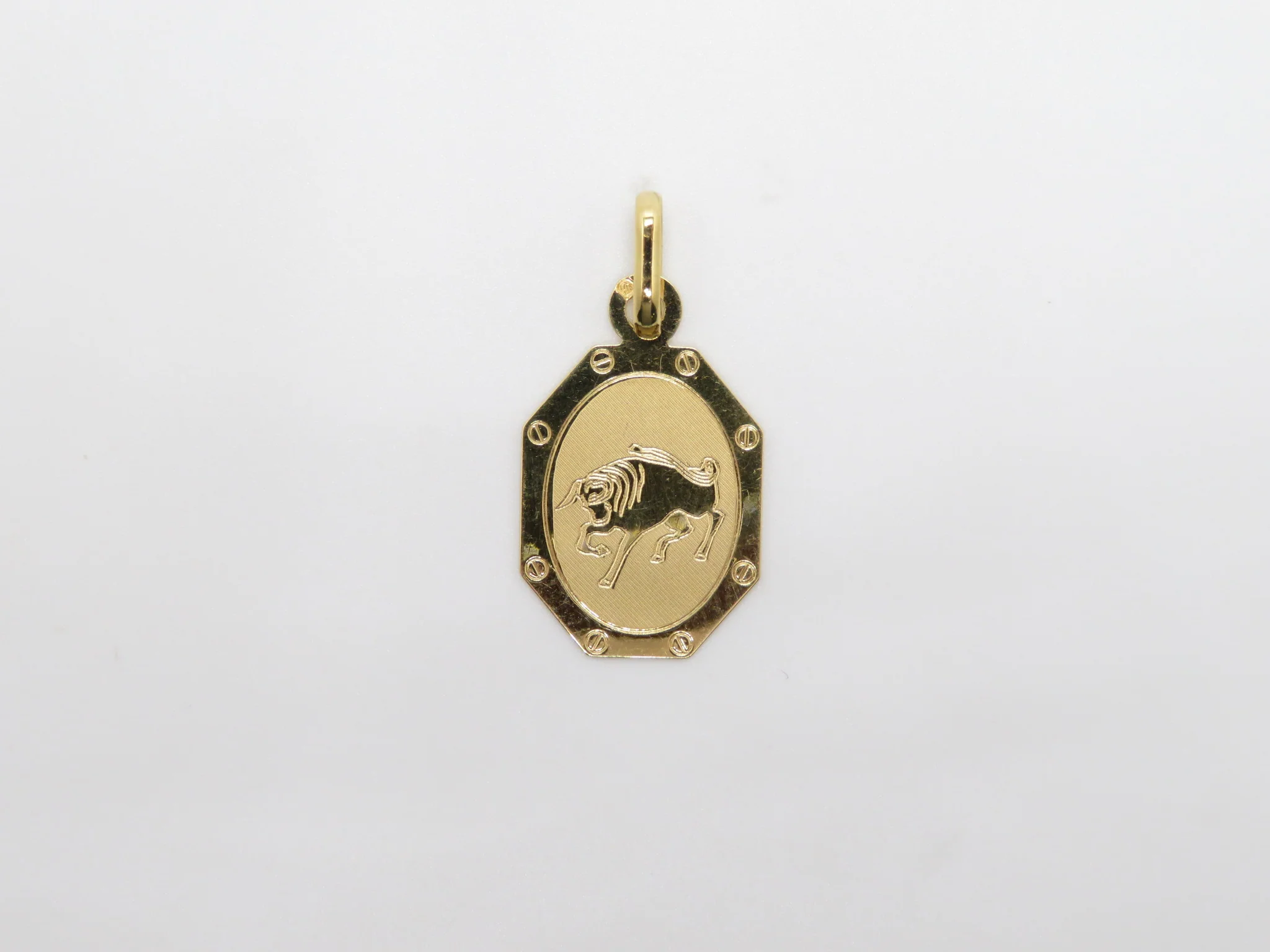 19.25k Bolted Zodiac Pendant - Image 3