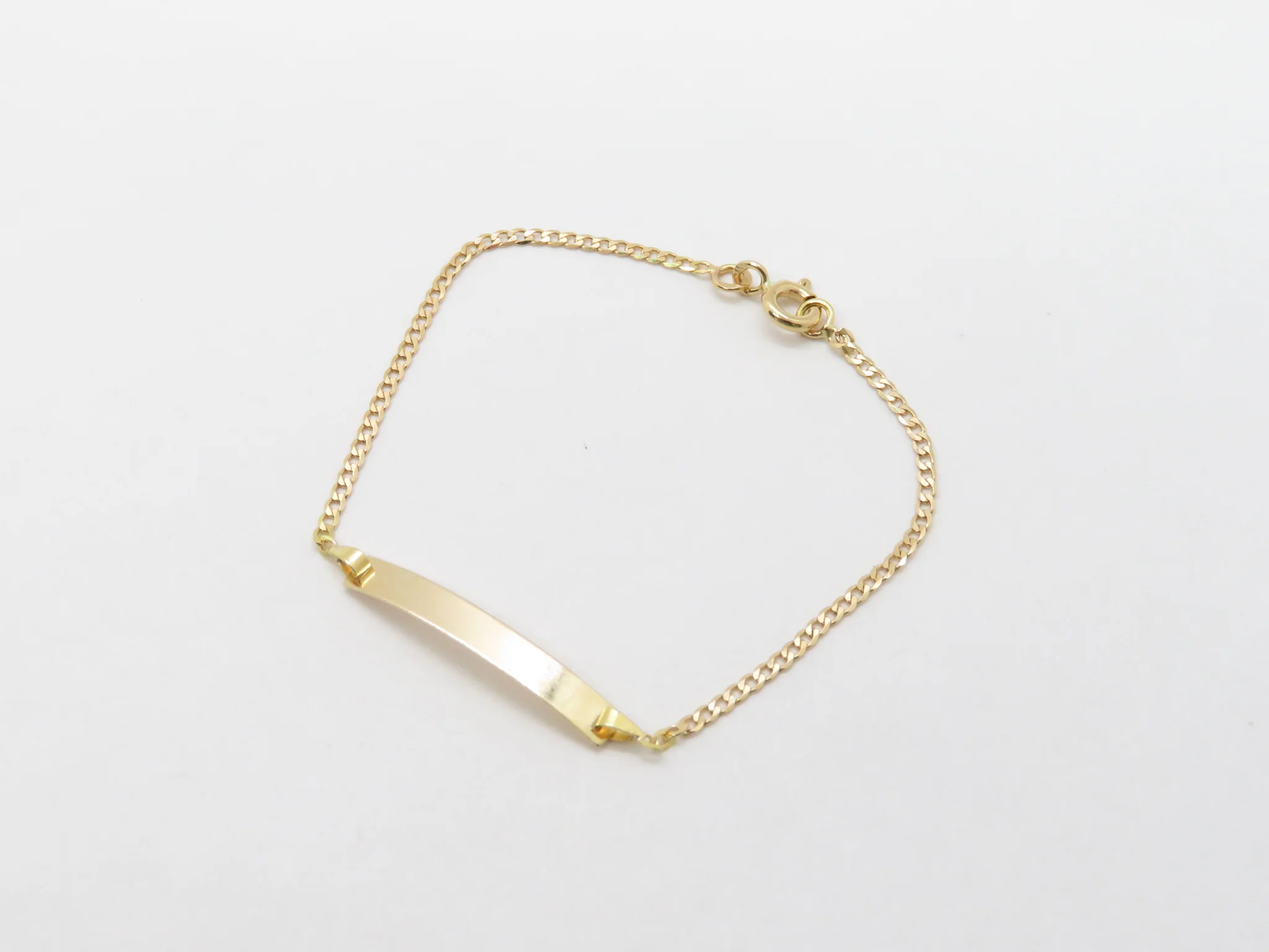 19.25k Yellow Gold Open Link Bracelet - Image 5