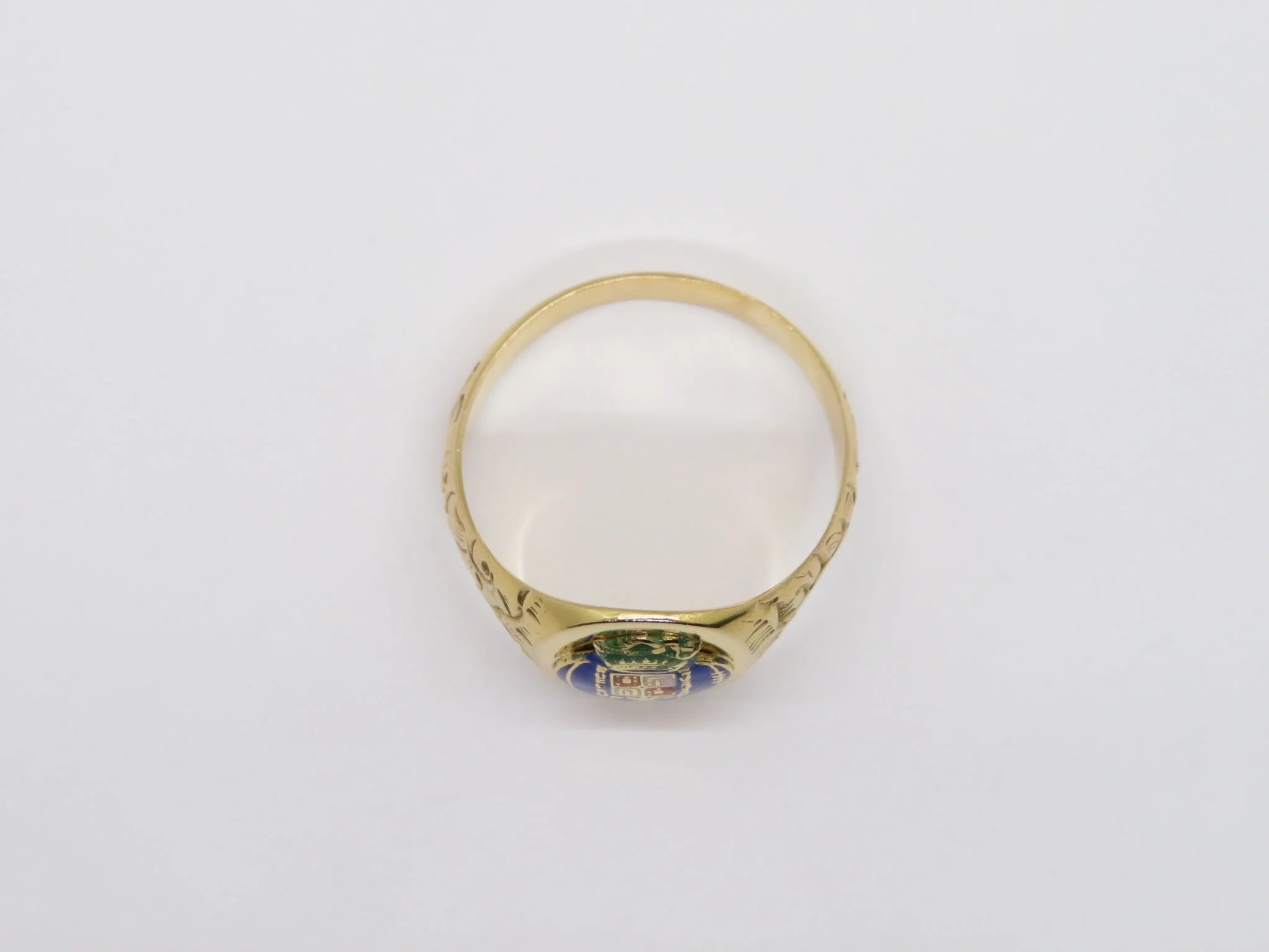 19.25k Yellow Gold Oval Porto Ring - Image 3