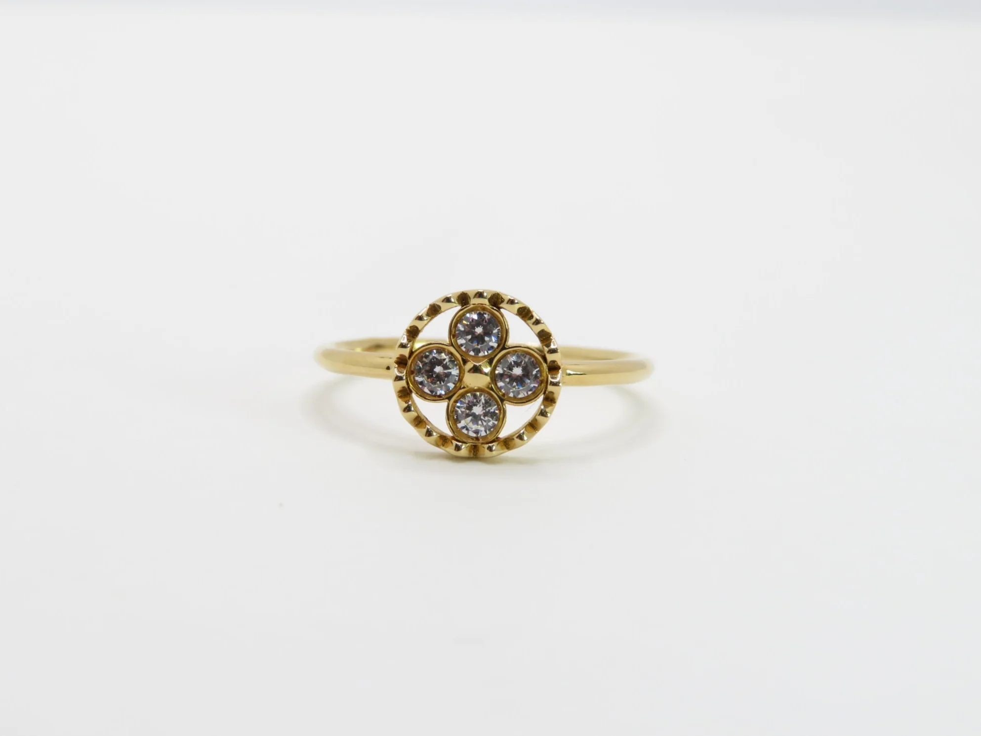 19.25k Yellow Gold Regal Ring
