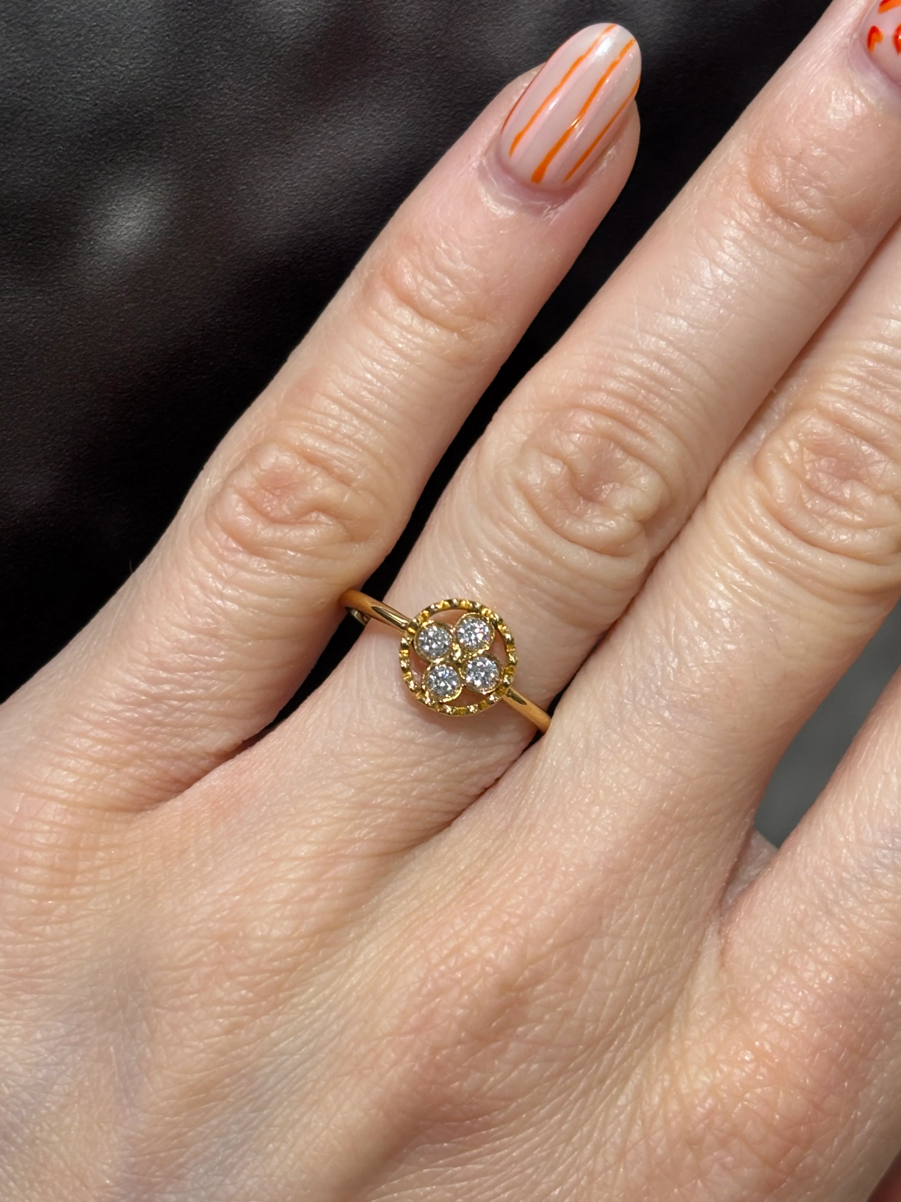 19.25k Yellow Gold Regal Ring - Image 2