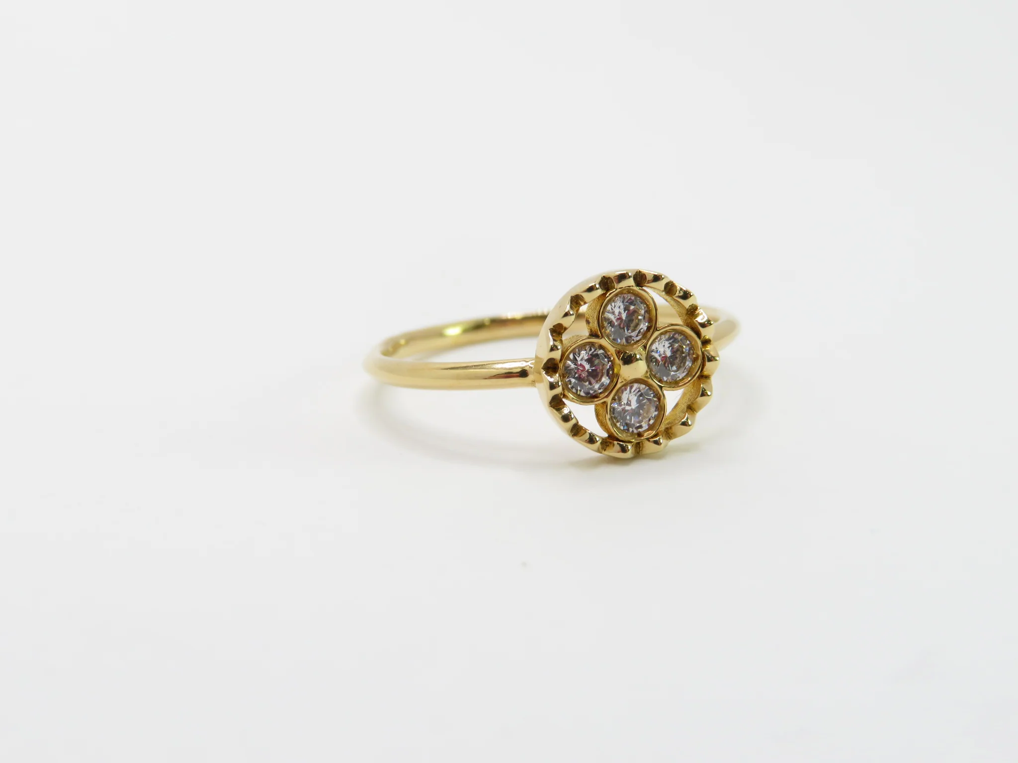 19.25k Yellow Gold Regal Ring - Image 3
