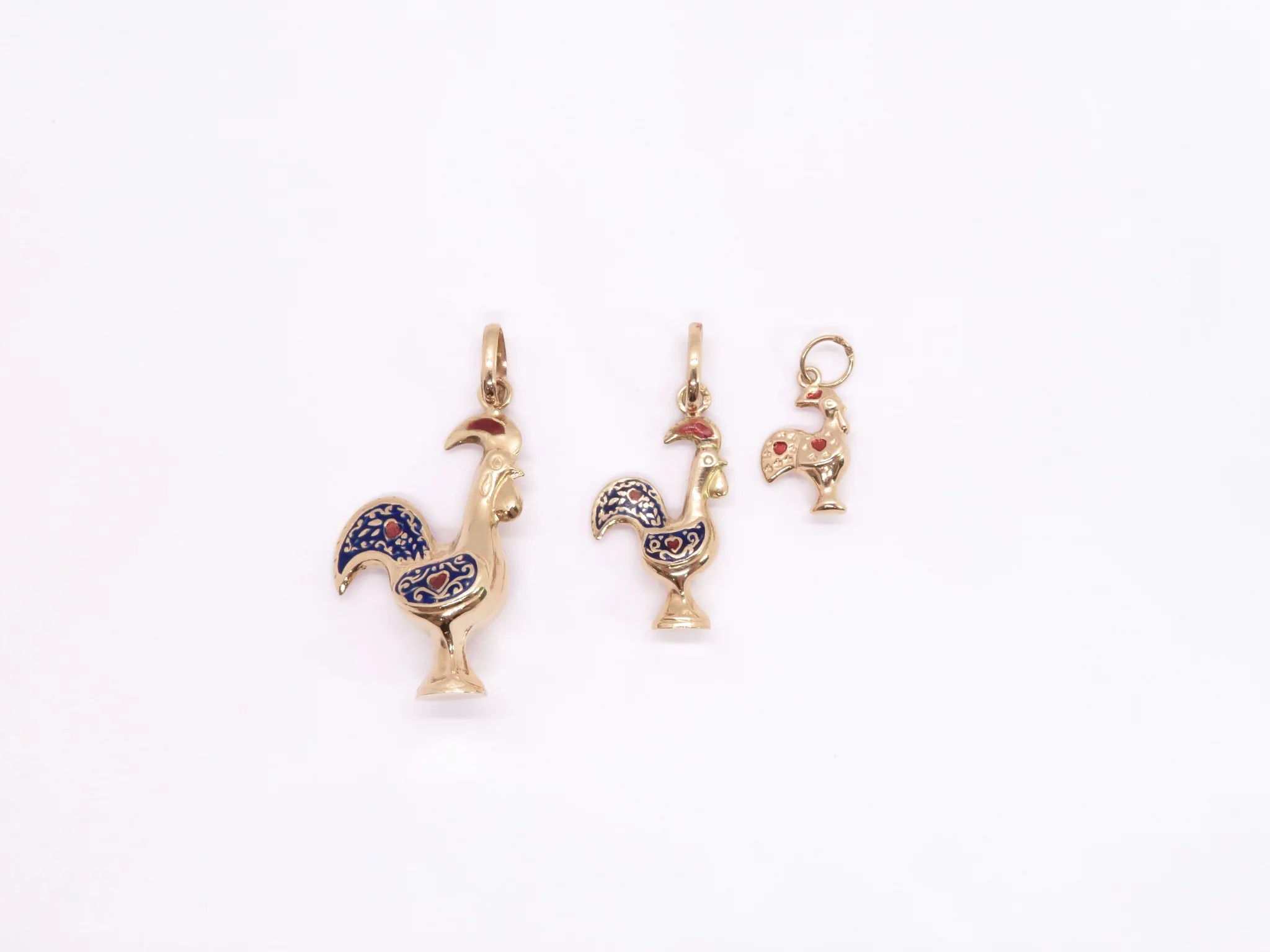 19.25k Yellow Gold Rooster Charm - Image 12