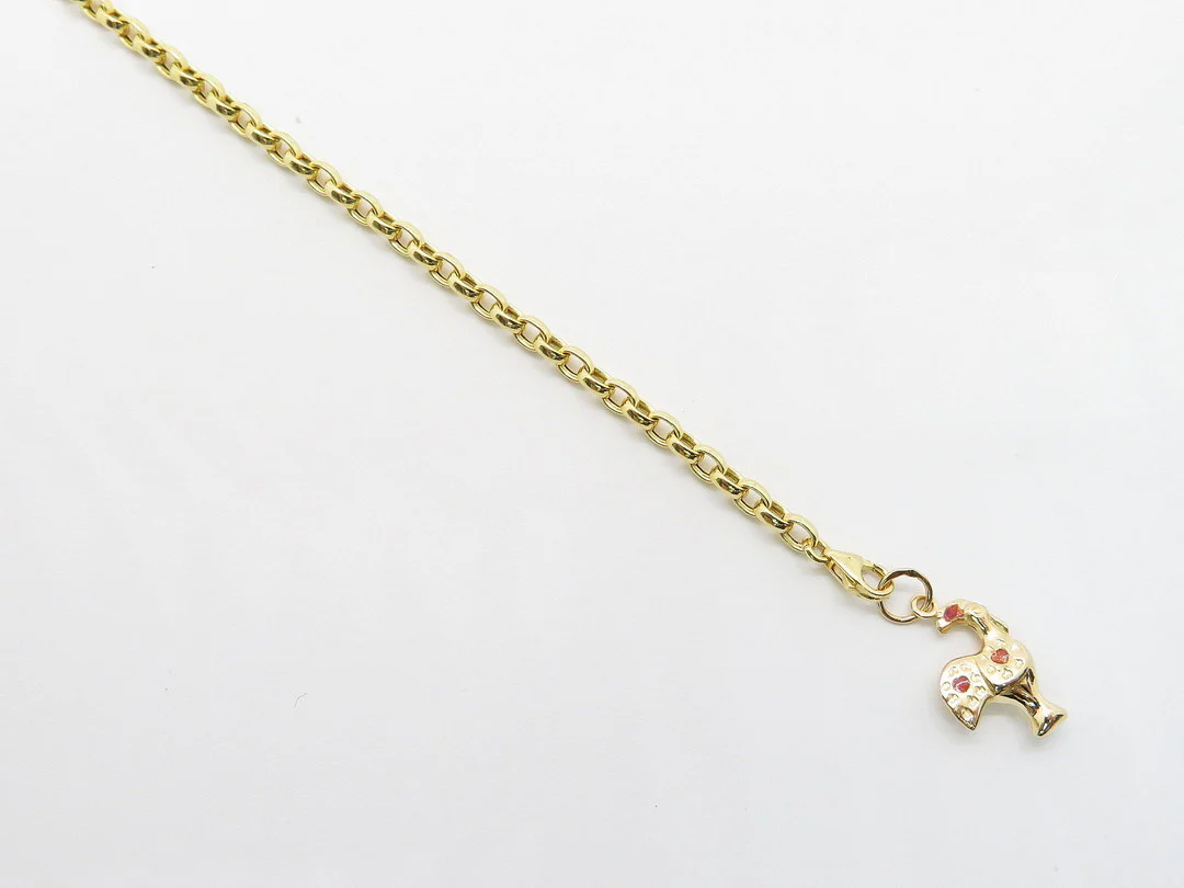19.25k Yellow Gold Rooster Charm - Image 7
