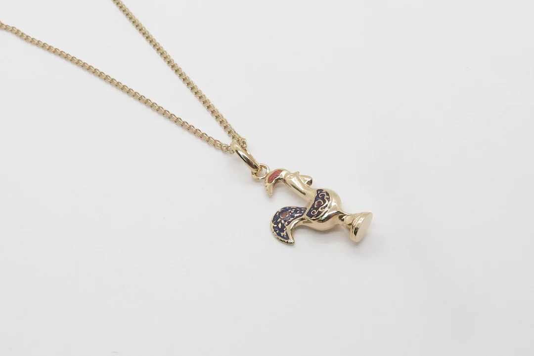 19.25k Yellow Gold Rooster Charm - Image 8