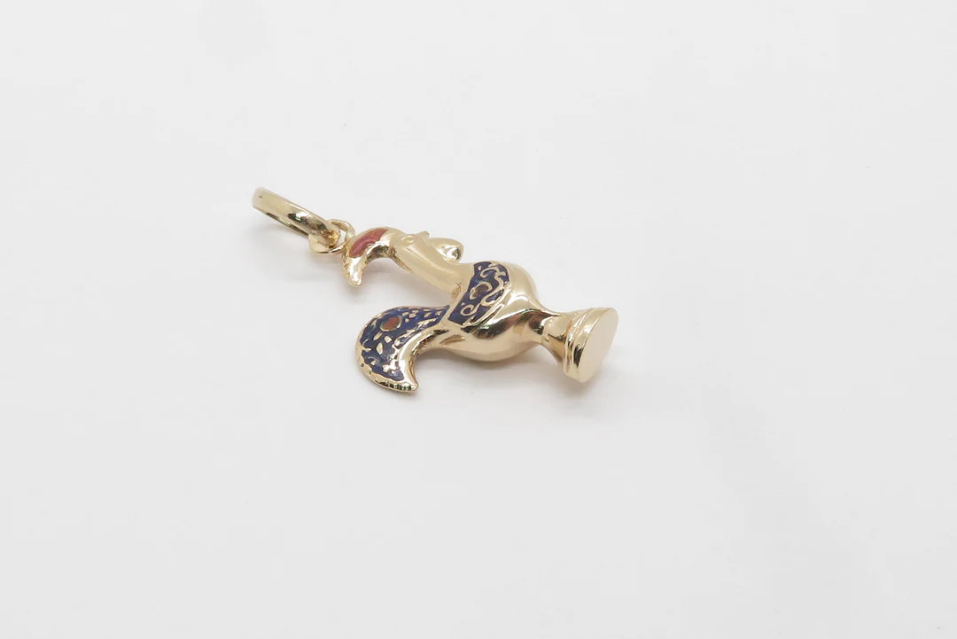 19.25k Yellow Gold Rooster Charm - Image 9