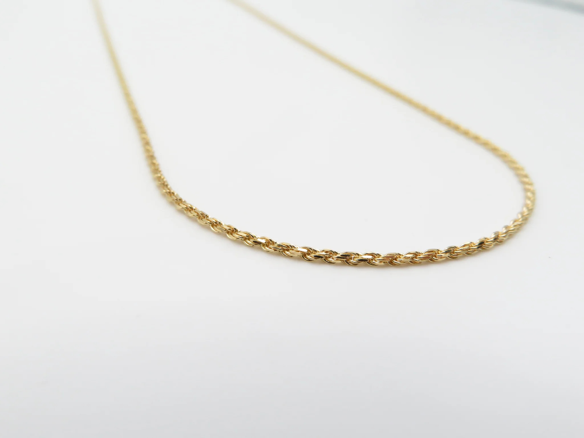 19.25k Yellow Gold Rope Chain - Image 3