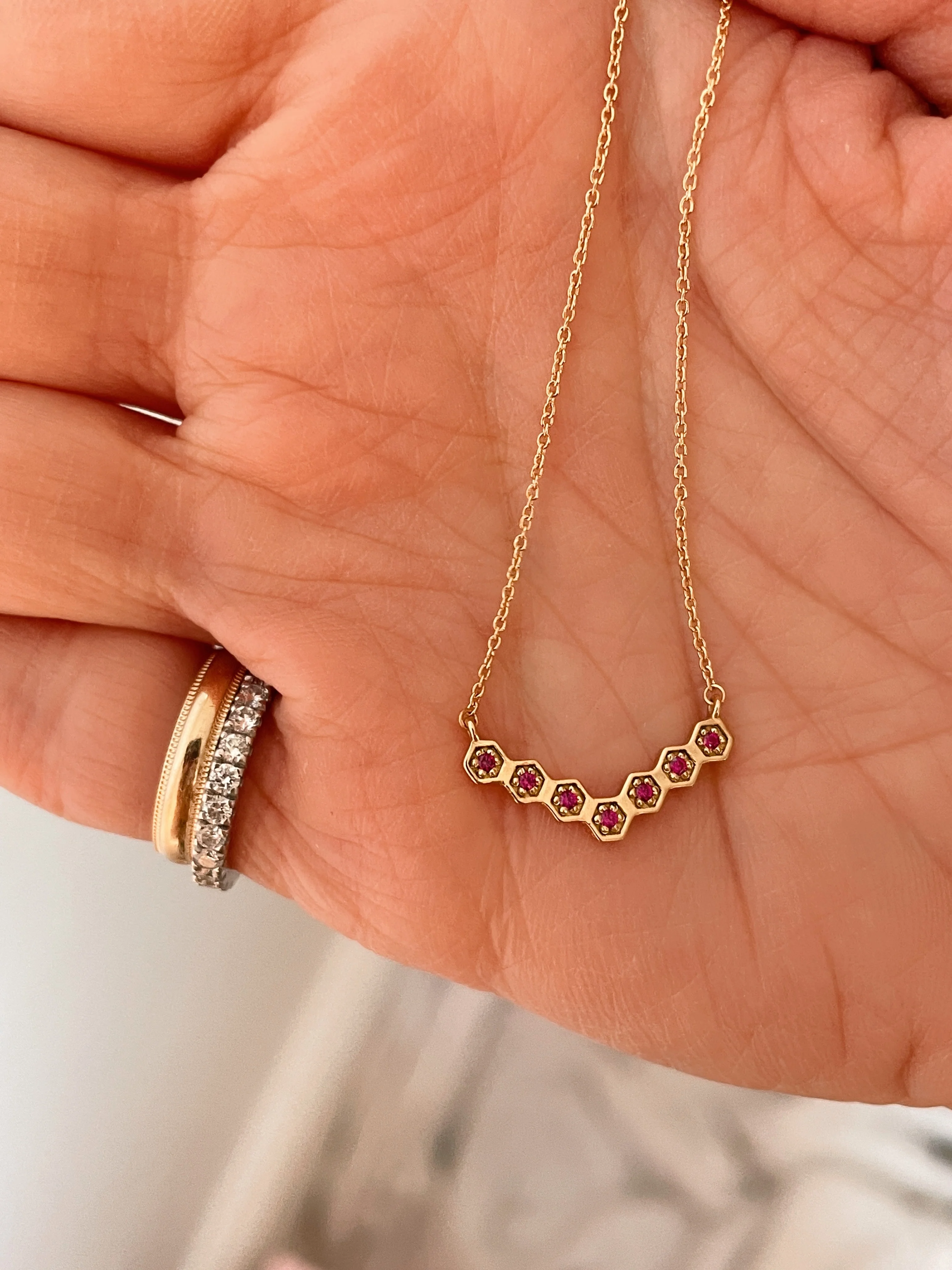 19.25k Yellow Gold Scarlett Necklace - Image 4