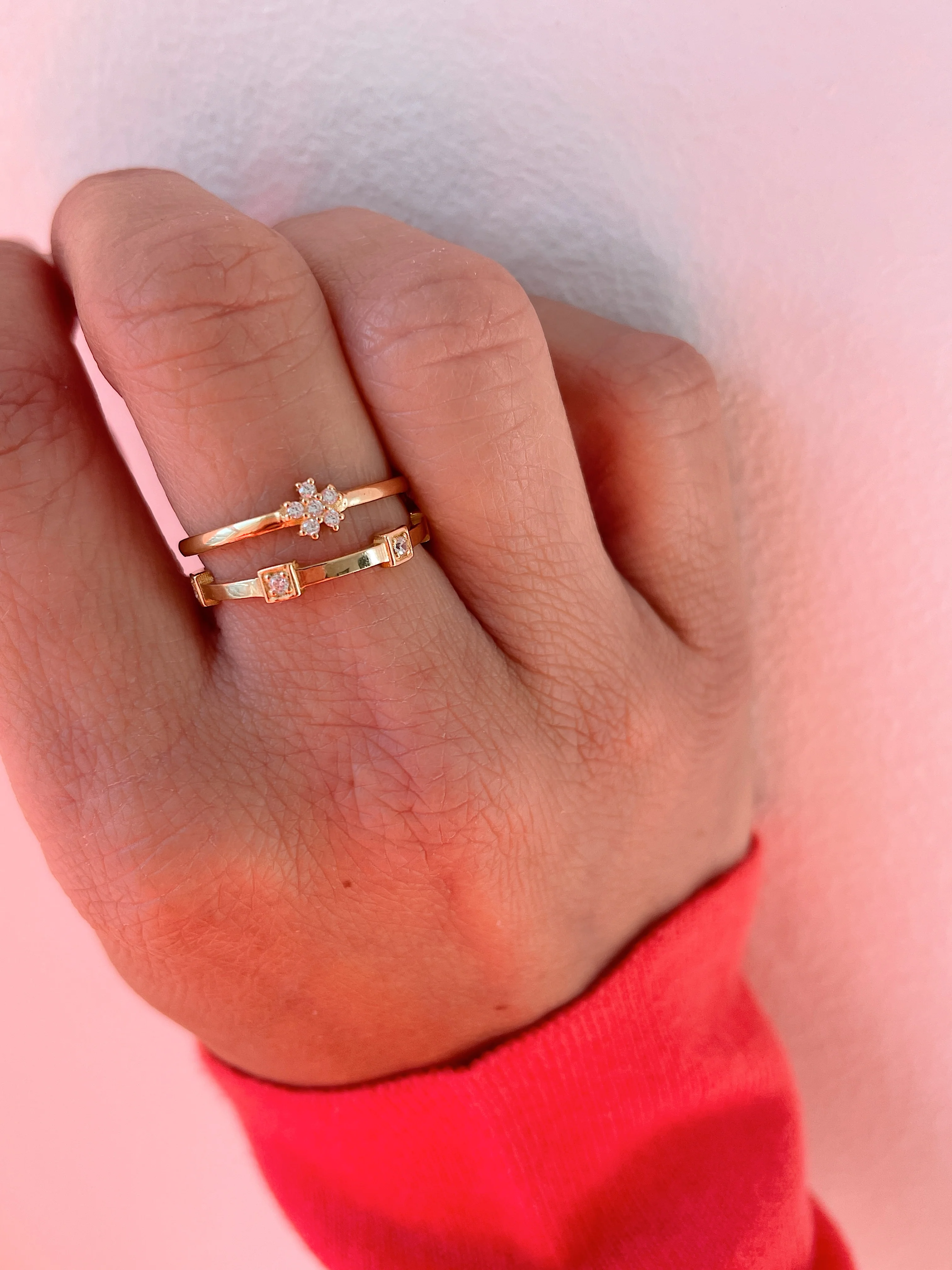 19.25k Yellow Gold Stationed Band - Image 6