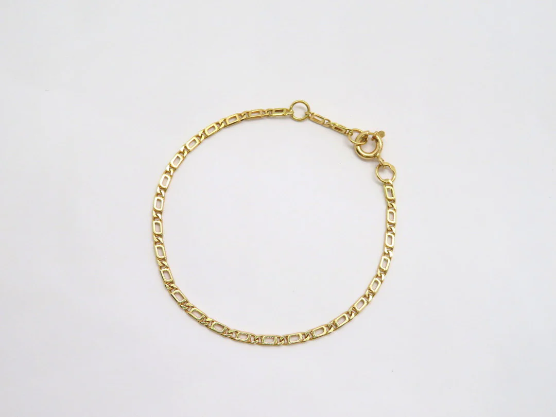 19.25k Yellow Gold Tiger Eye Bracelet - Image 3