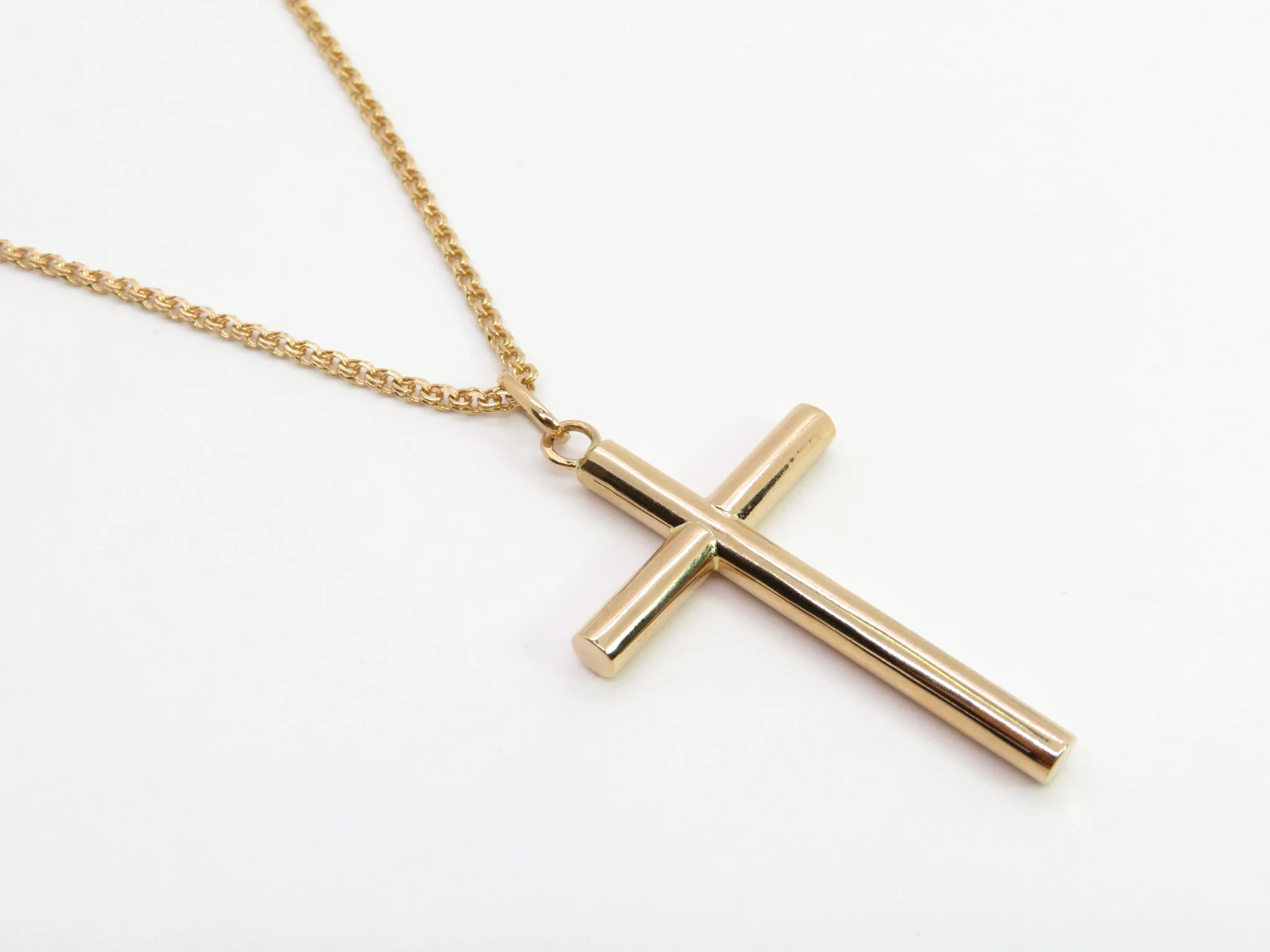 19.25k Yellow Gold Traditional X-Large Cross - Image 7