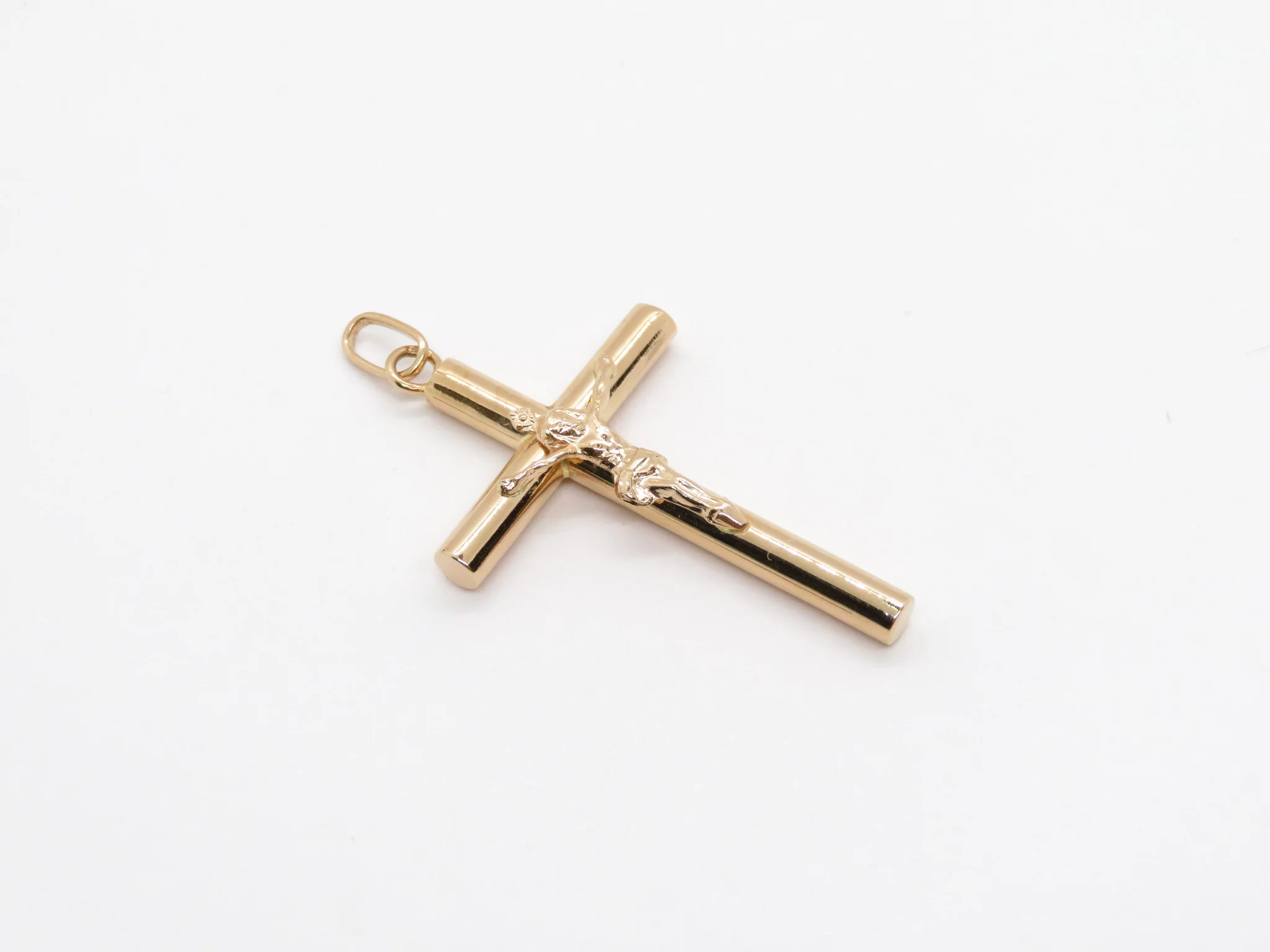 19.25k Yellow Gold Traditional X-Large Cross - Image 9