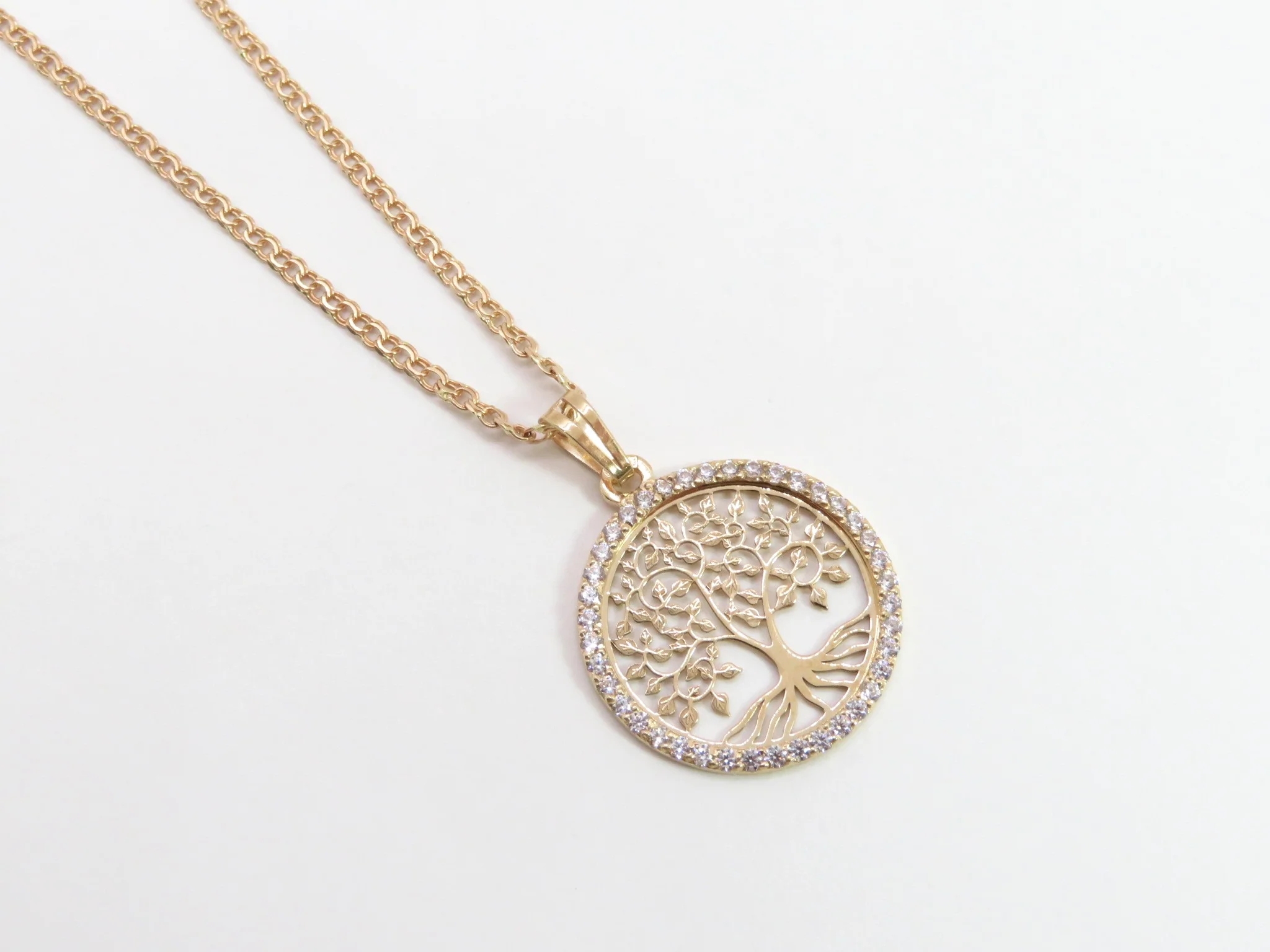 19.25k Yellow Gold Tree of Life Pendant