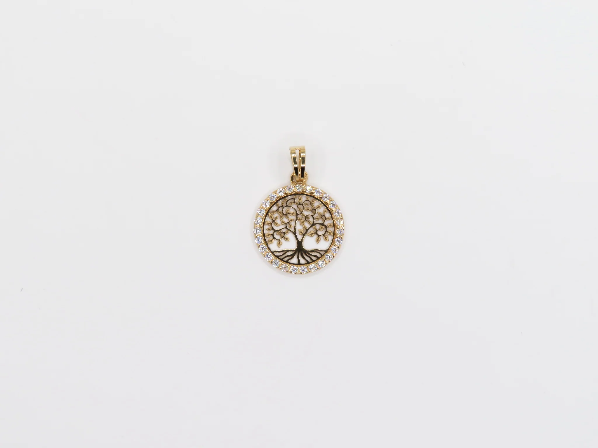 19.25k Yellow Gold Tree of Life Pendant - Image 3