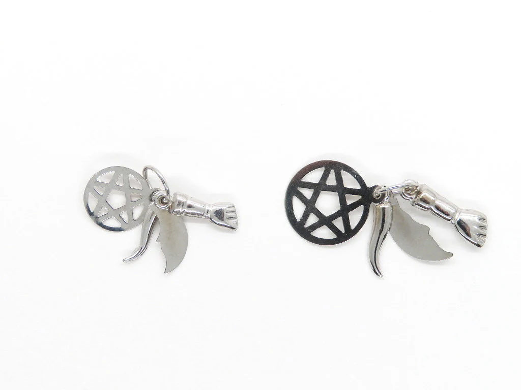 19.25k White Gold Figas Charm Set - Image 4