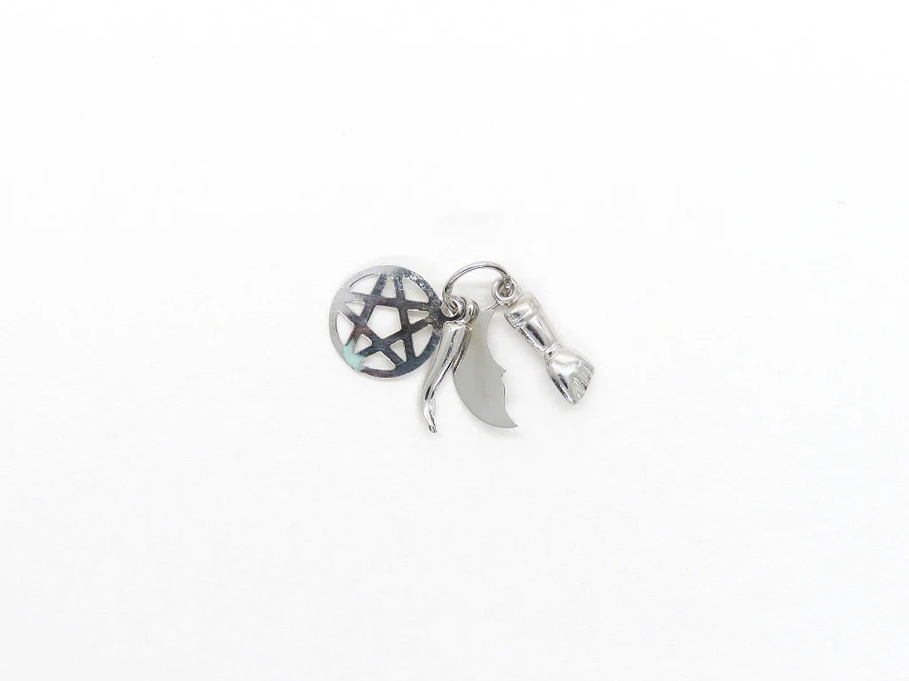 19.25k White Gold Figas Charm Set - Image 6