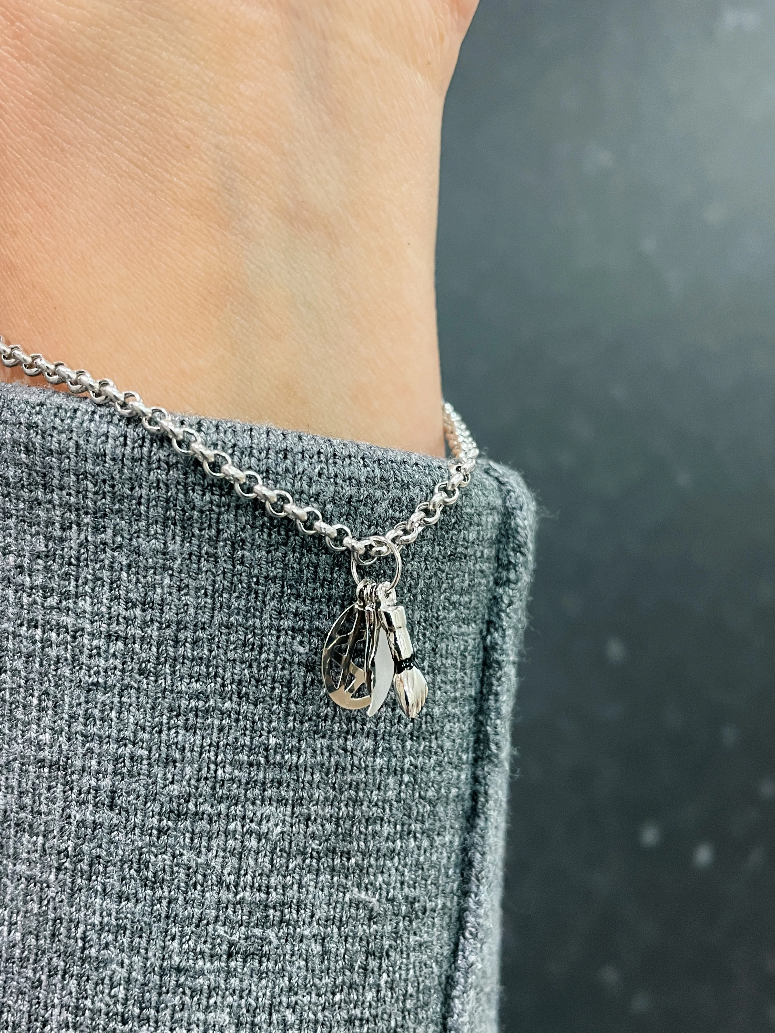 19.25k White Gold Figas Charm Set - Image 8