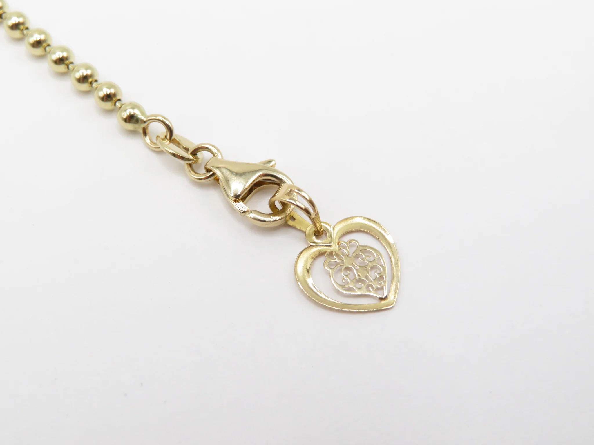 19.25k Yellow Gold Heart of Viana Charm - Image 4