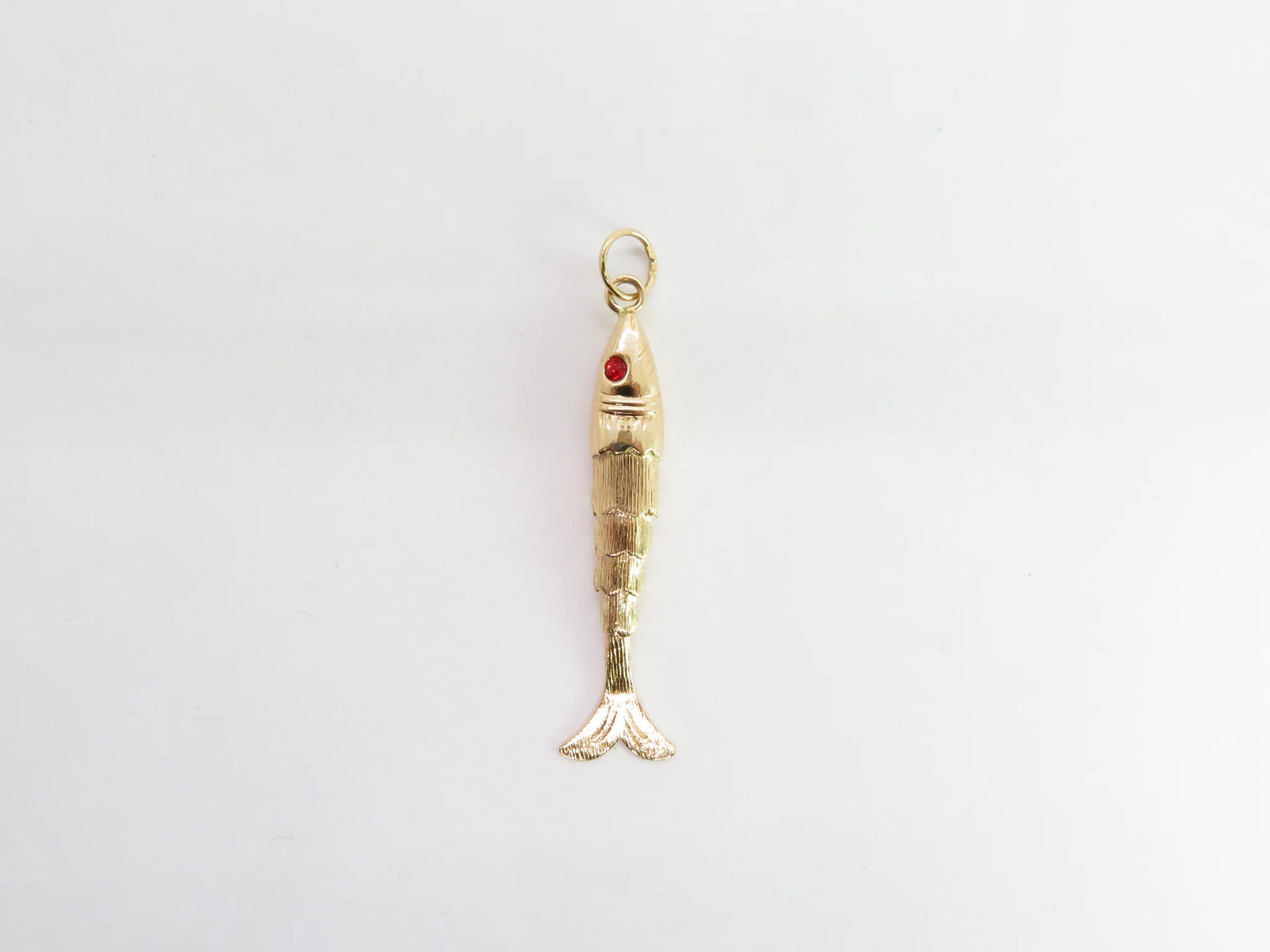 19.25k Yellow Gold Sardine Pendant - Image 7